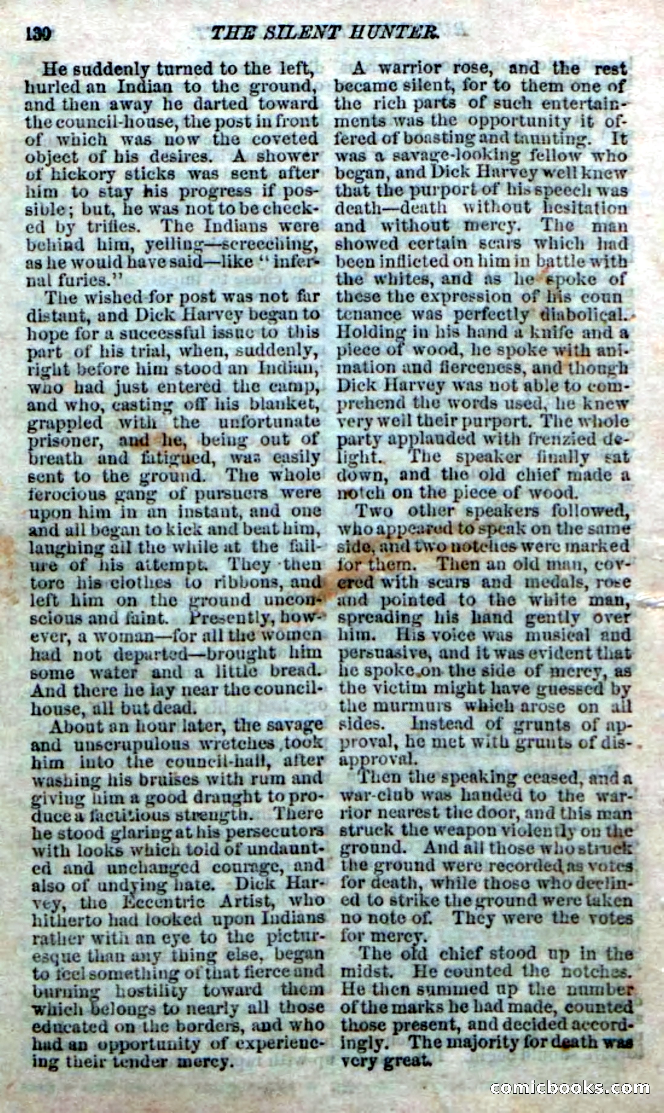 The Silent Hunter; or, The Scowl Hall Mystery — page 128 of 190