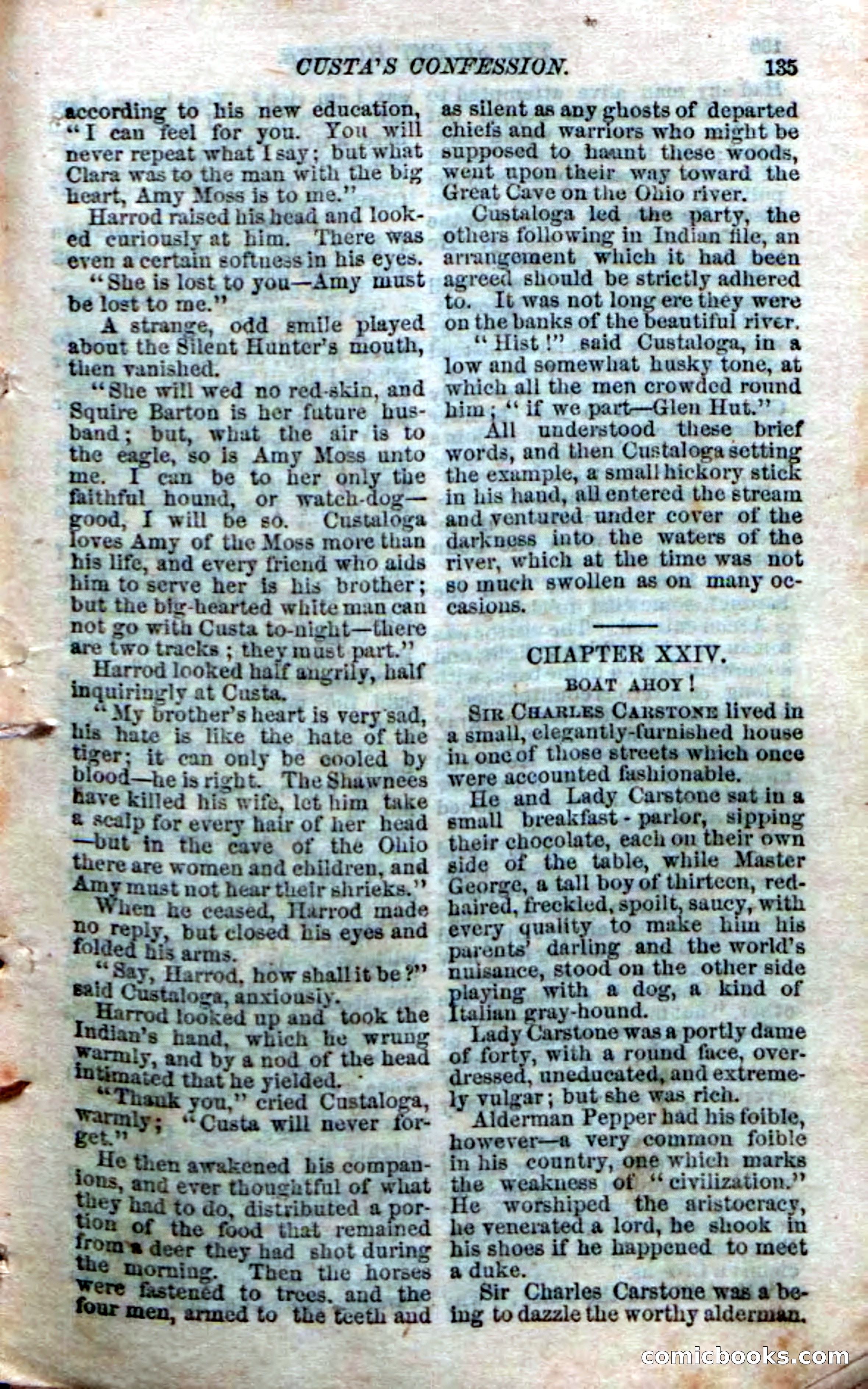 The Silent Hunter; or, The Scowl Hall Mystery — page 133 of 190