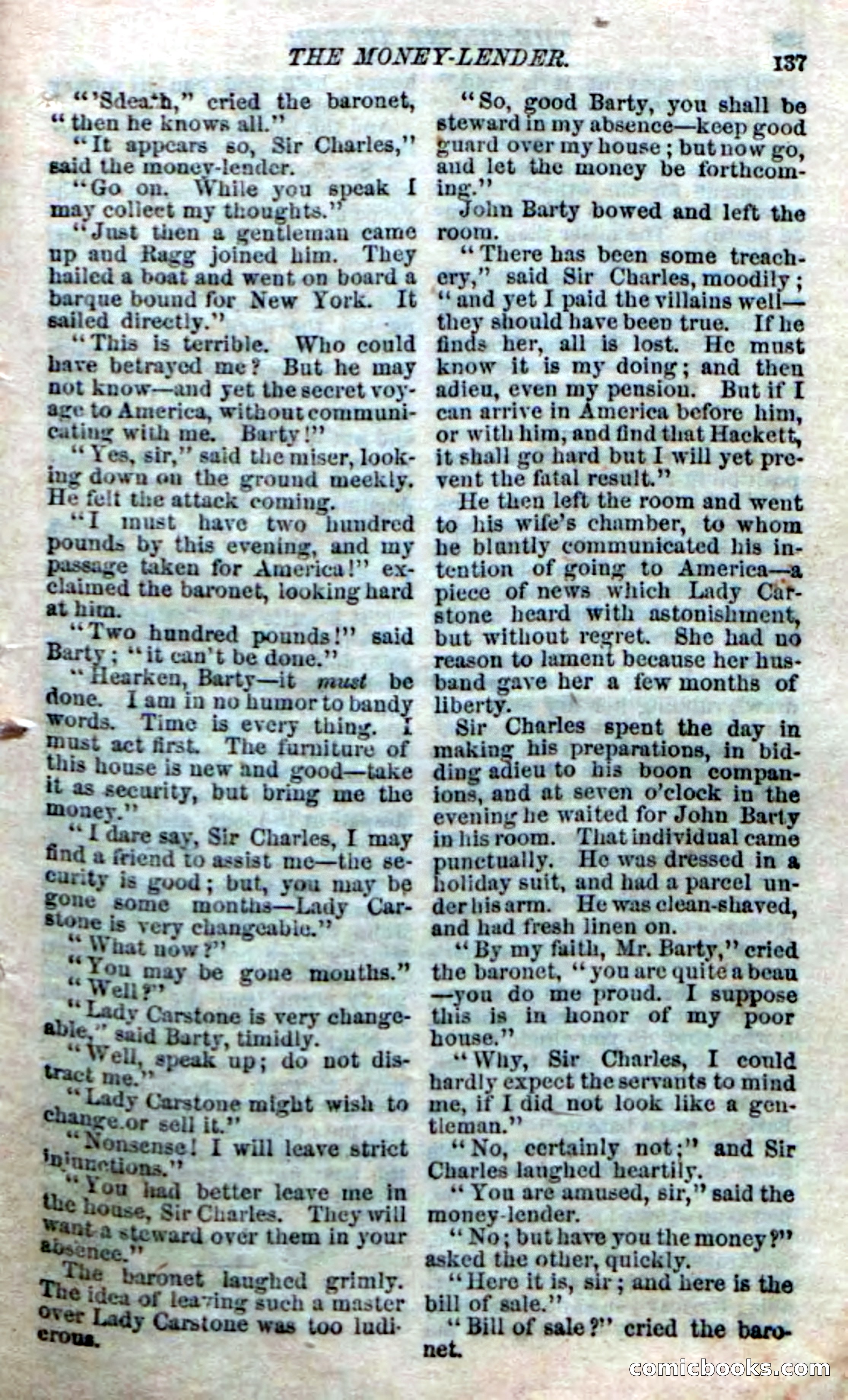 The Silent Hunter; or, The Scowl Hall Mystery — page 135 of 190