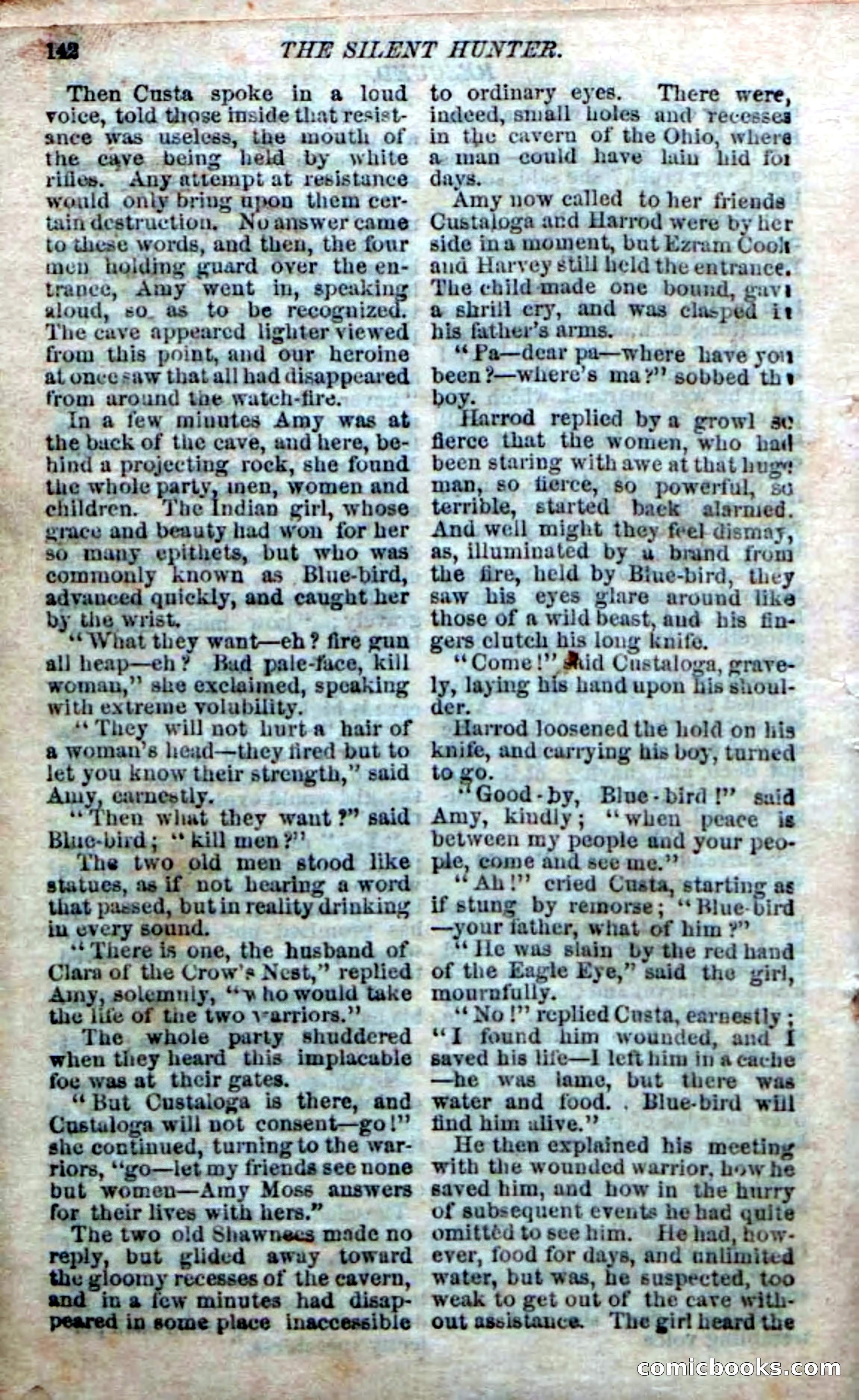 The Silent Hunter; or, The Scowl Hall Mystery — page 140 of 190