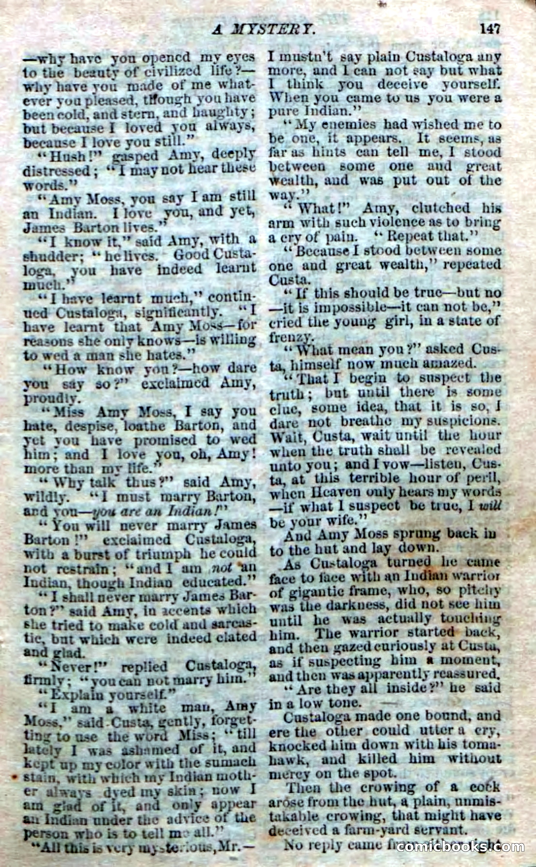 The Silent Hunter; or, The Scowl Hall Mystery — page 145 of 190