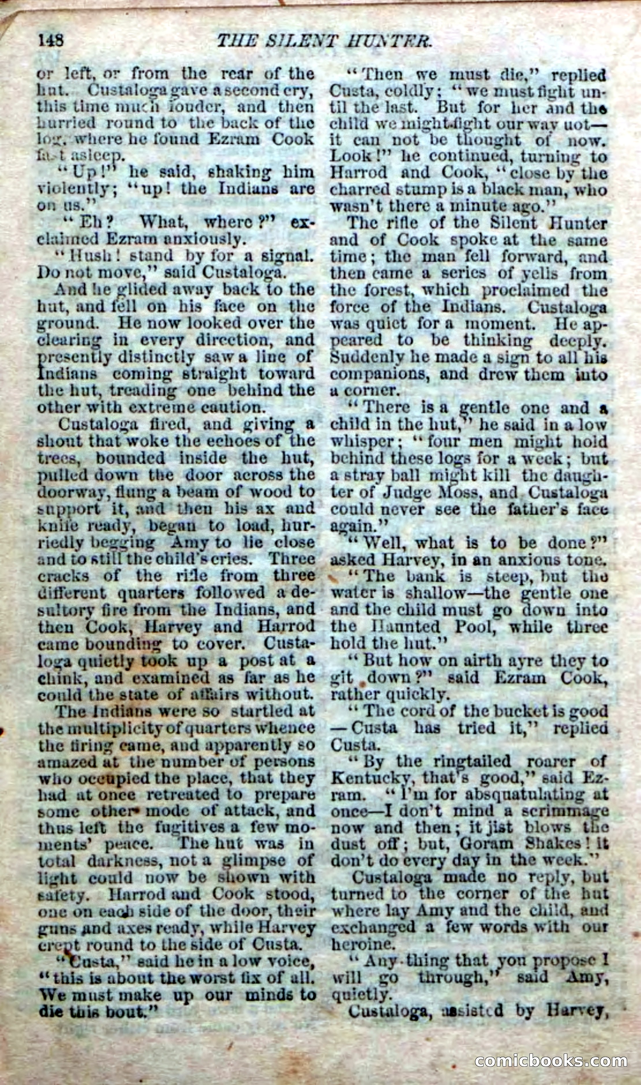 The Silent Hunter; or, The Scowl Hall Mystery — page 146 of 190