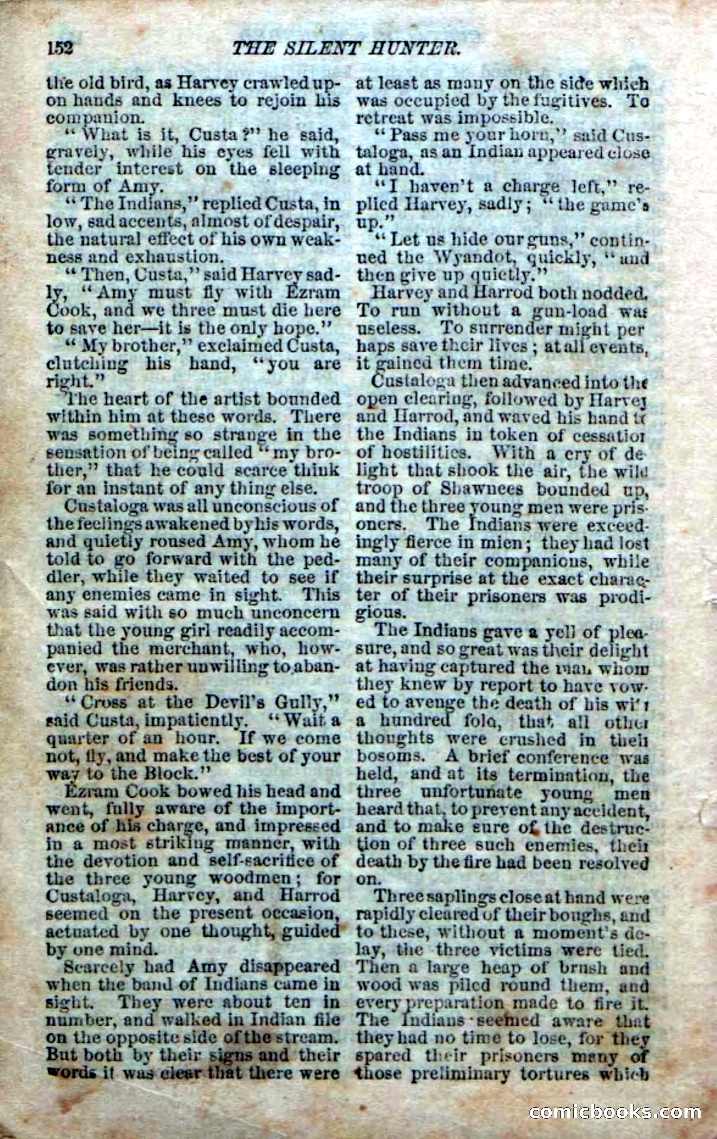 The Silent Hunter; or, The Scowl Hall Mystery — page 150 of 190