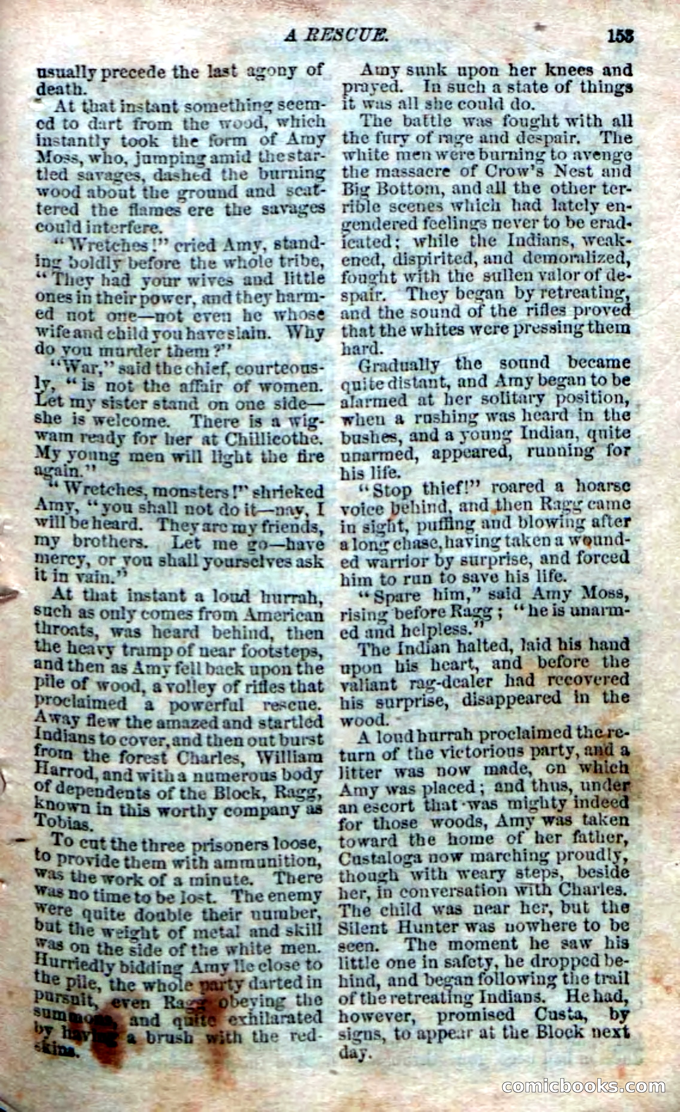 The Silent Hunter; or, The Scowl Hall Mystery — page 151 of 190