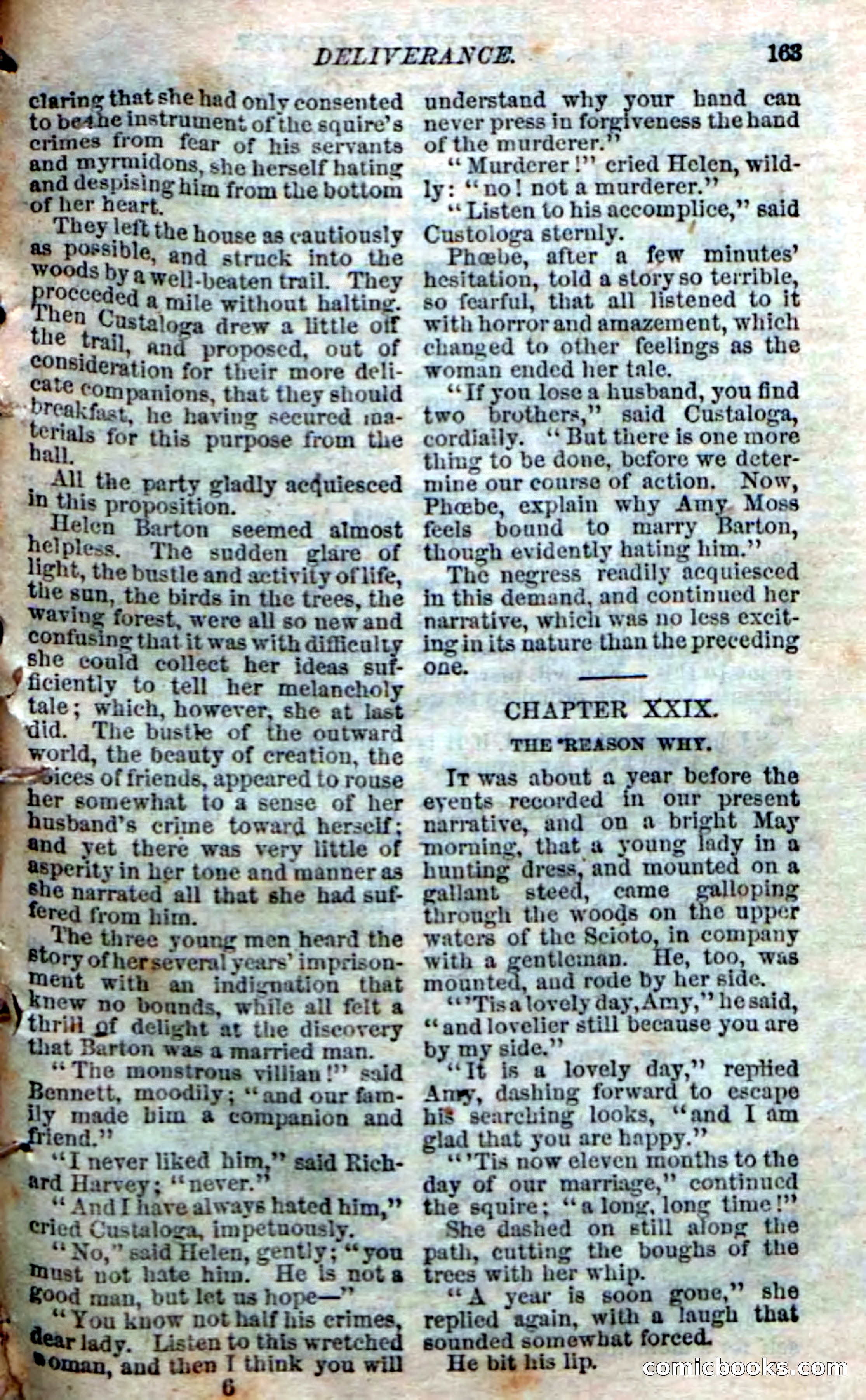 The Silent Hunter; or, The Scowl Hall Mystery — page 161 of 190