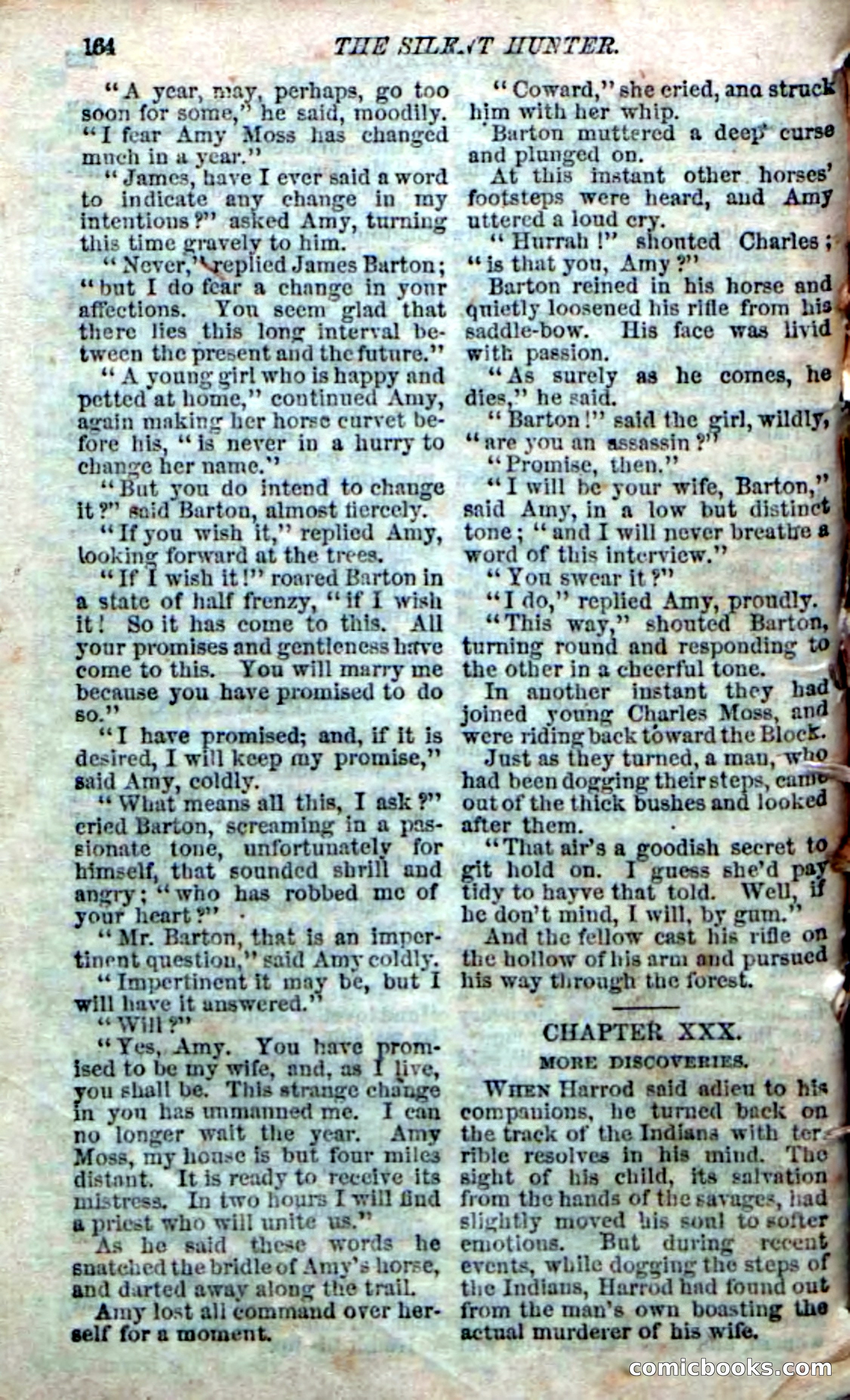 The Silent Hunter; or, The Scowl Hall Mystery — page 162 of 190