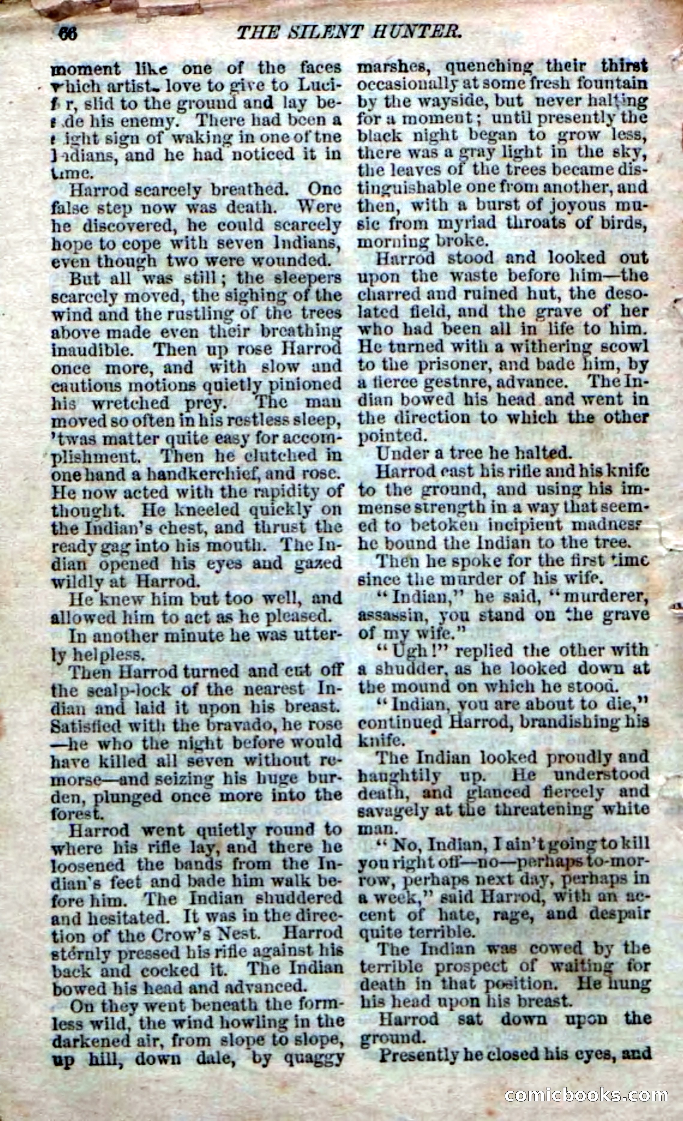 The Silent Hunter; or, The Scowl Hall Mystery — page 164 of 190