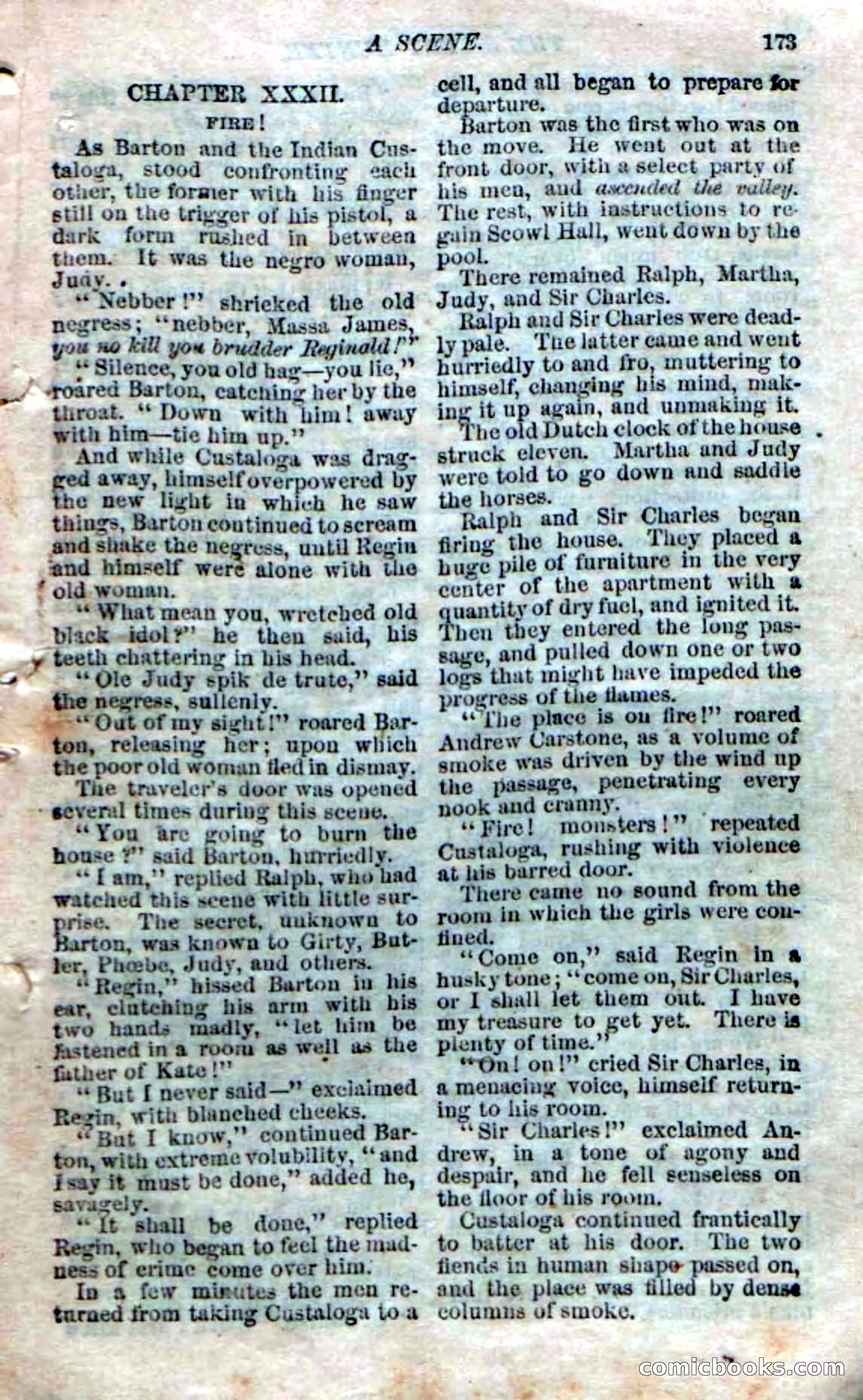 The Silent Hunter; or, The Scowl Hall Mystery — page 171 of 190