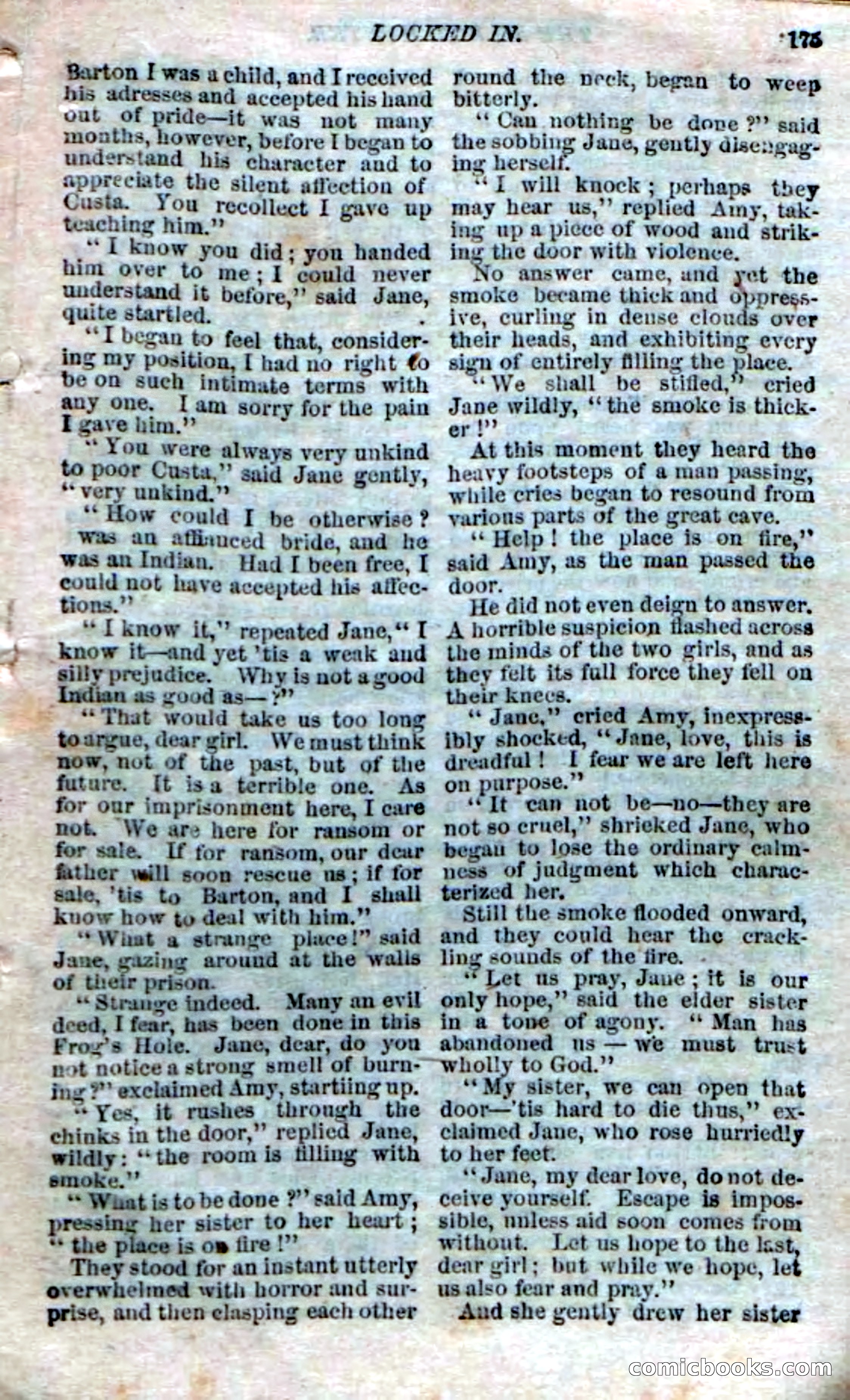 The Silent Hunter; or, The Scowl Hall Mystery — page 173 of 190
