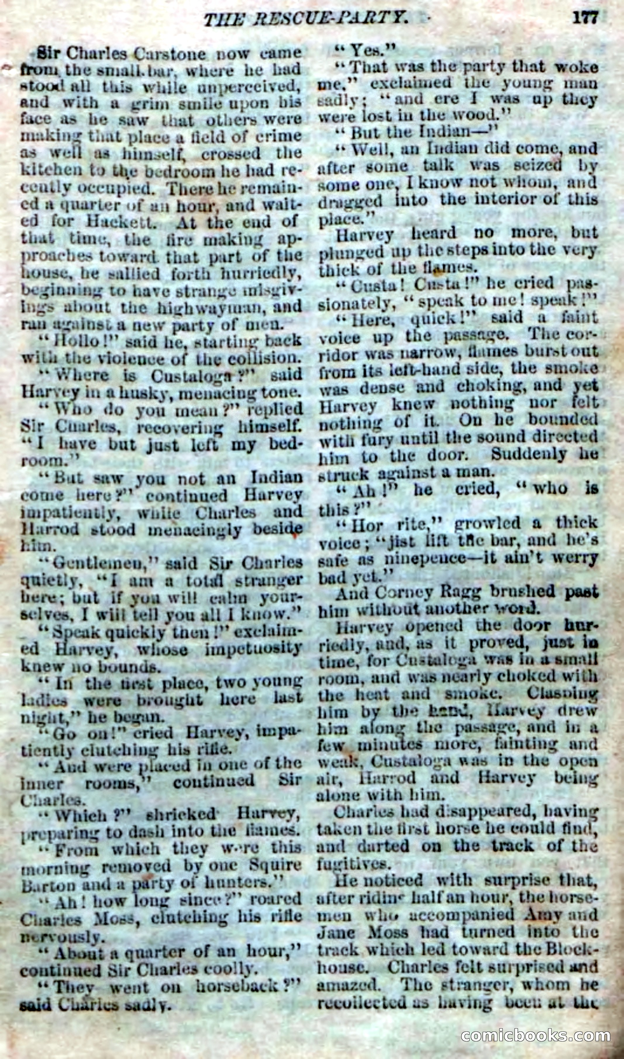 The Silent Hunter; or, The Scowl Hall Mystery — page 175 of 190
