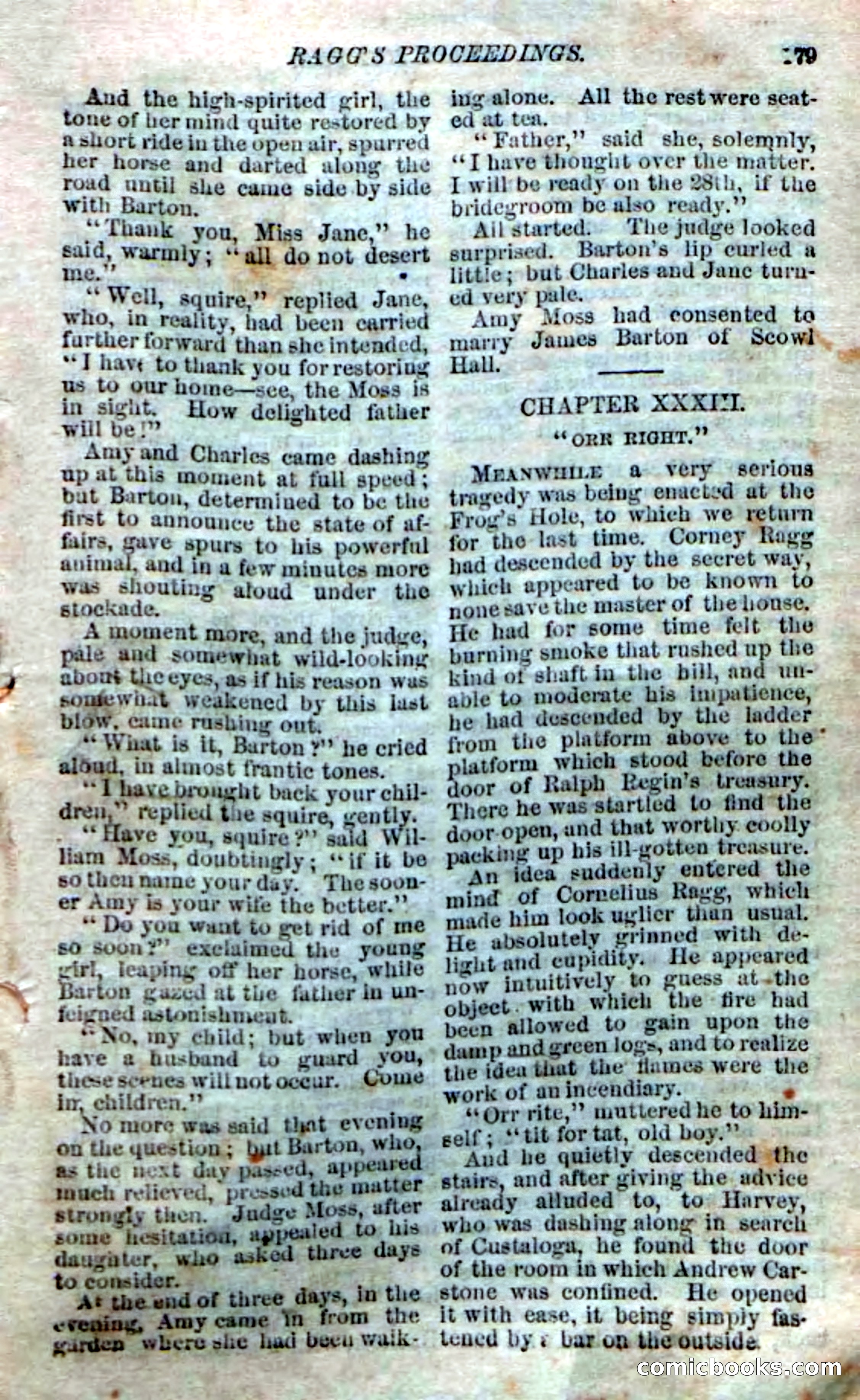 The Silent Hunter; or, The Scowl Hall Mystery — page 177 of 190