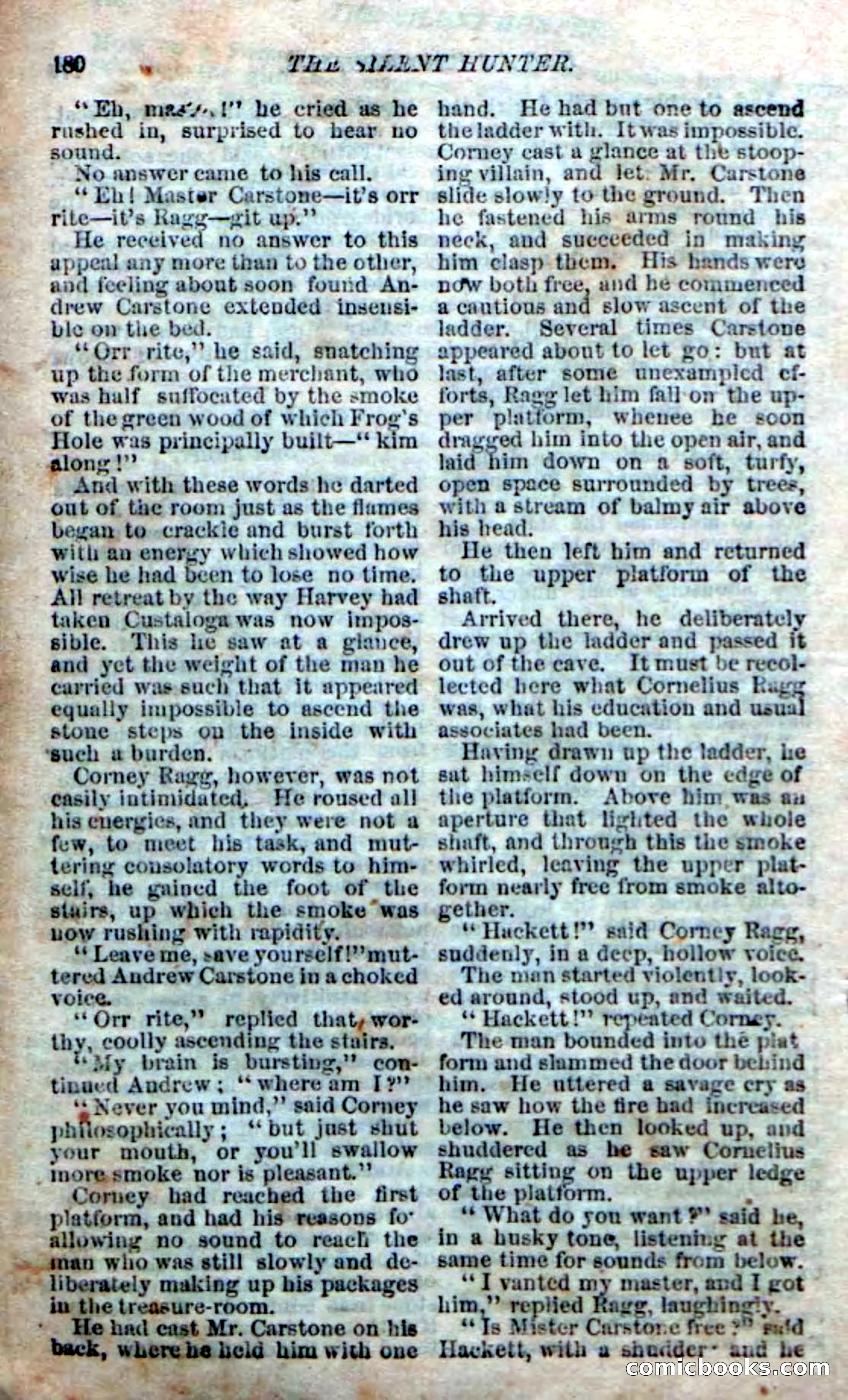 The Silent Hunter; or, The Scowl Hall Mystery — page 178 of 190