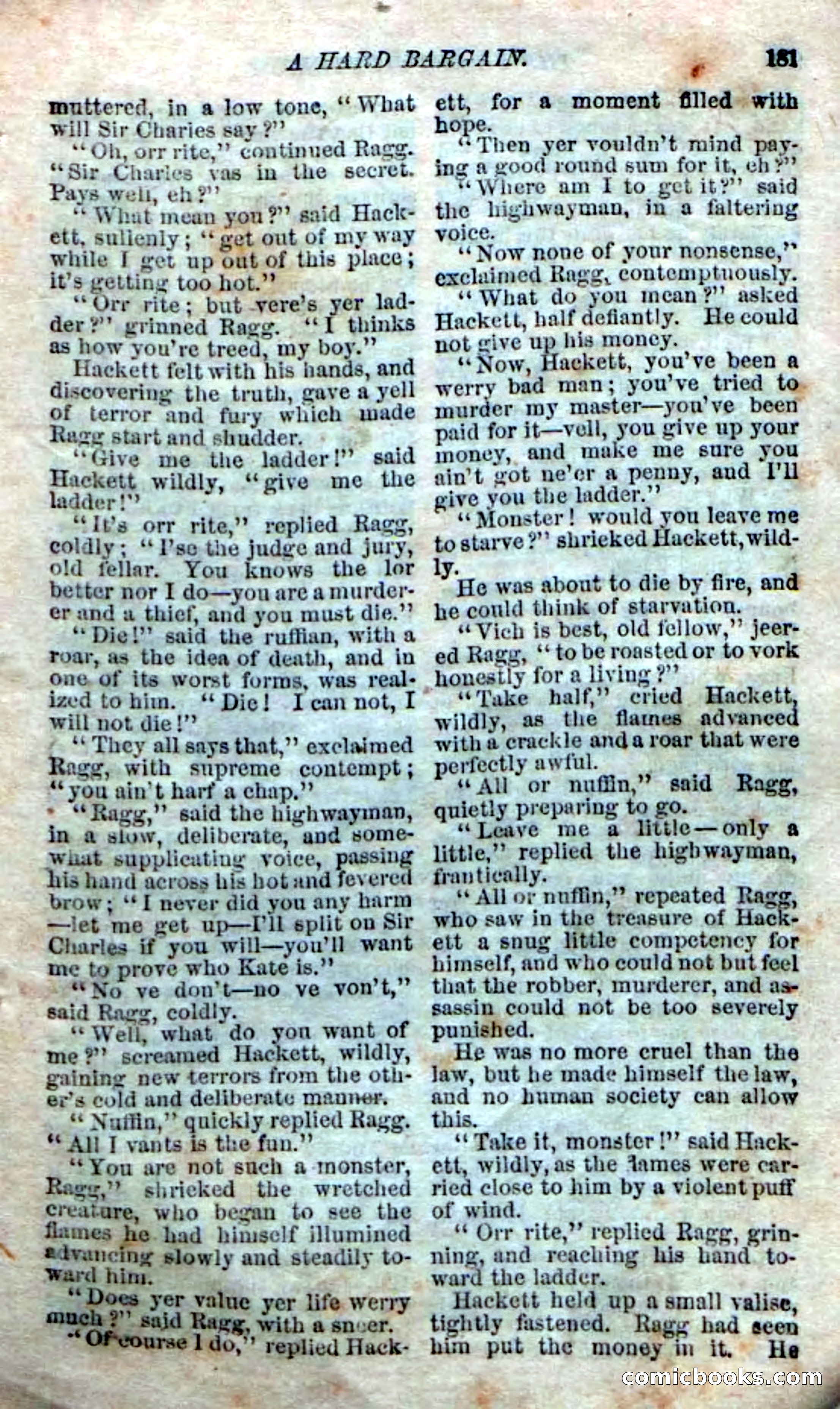 The Silent Hunter; or, The Scowl Hall Mystery — page 179 of 190