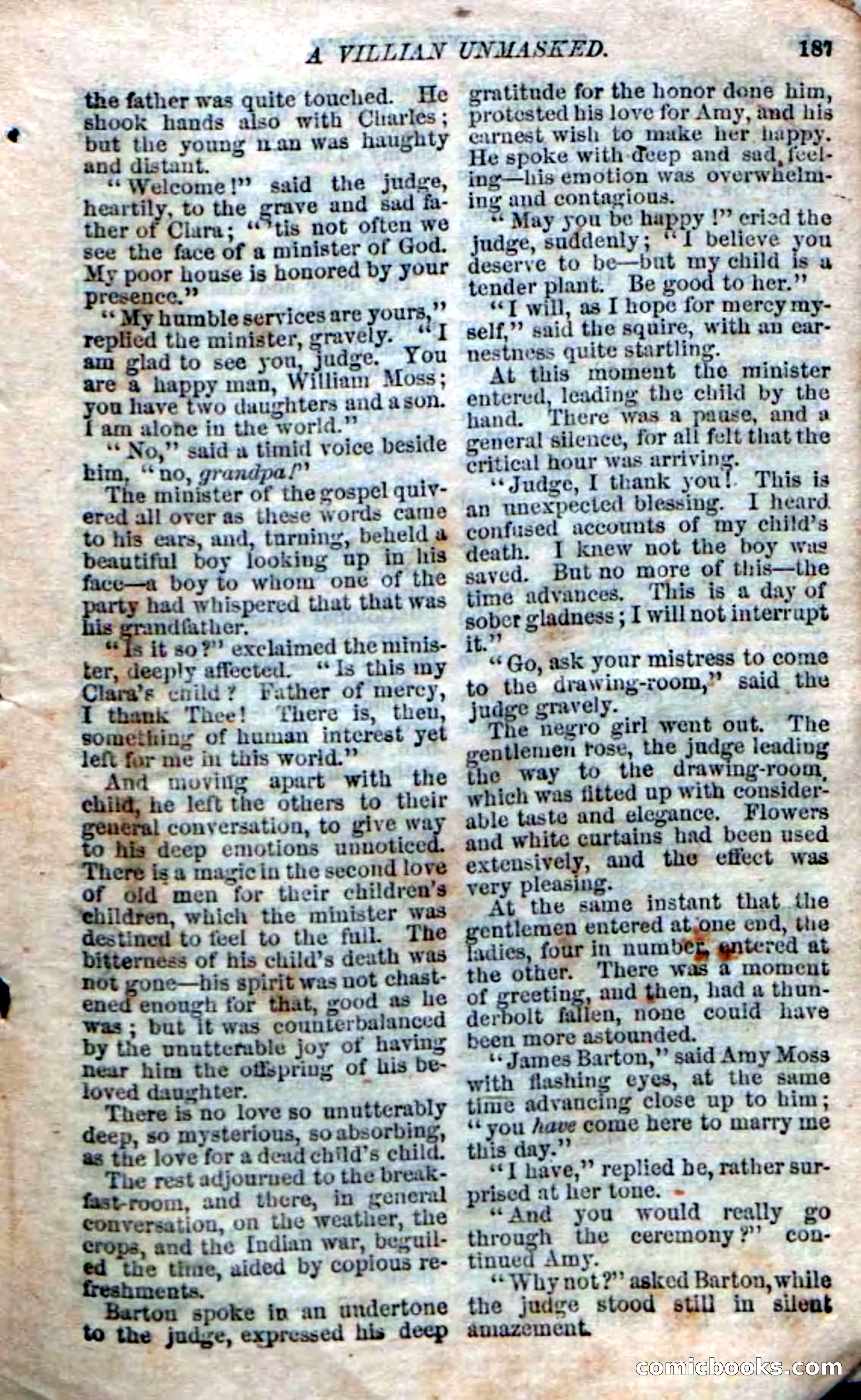The Silent Hunter; or, The Scowl Hall Mystery — page 185 of 190