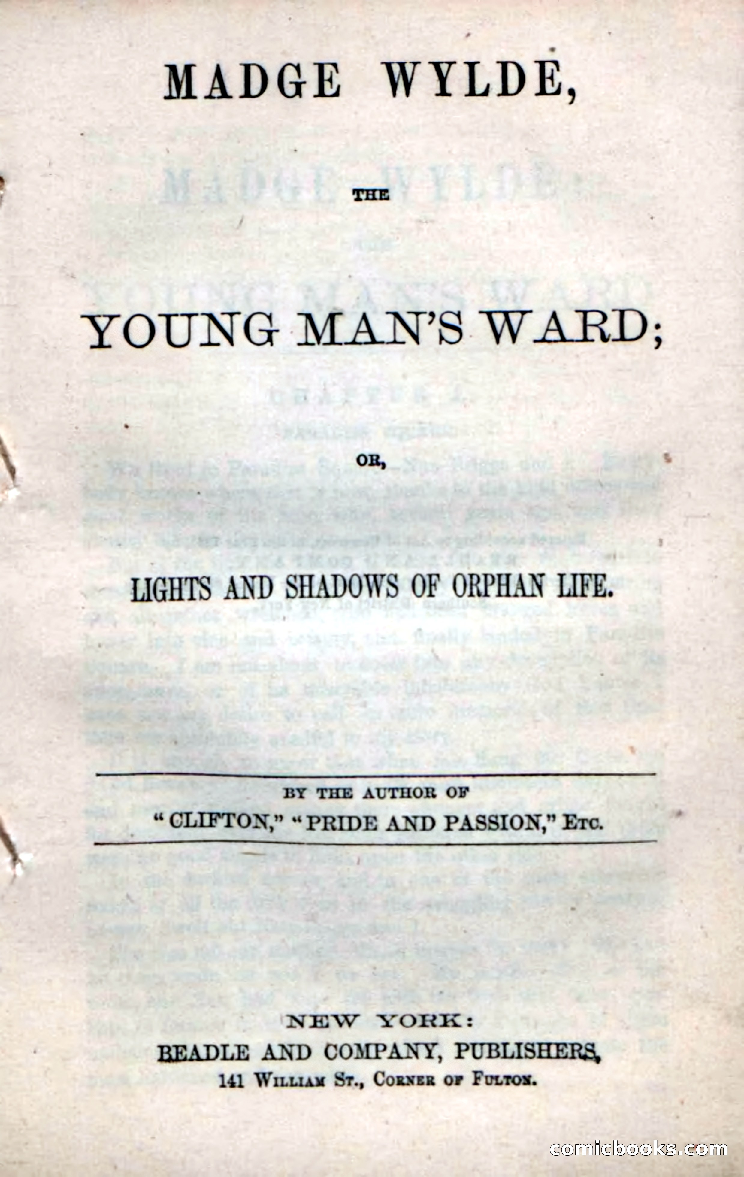 Beadle's Dime Novels No. 17 — page 5 of 132