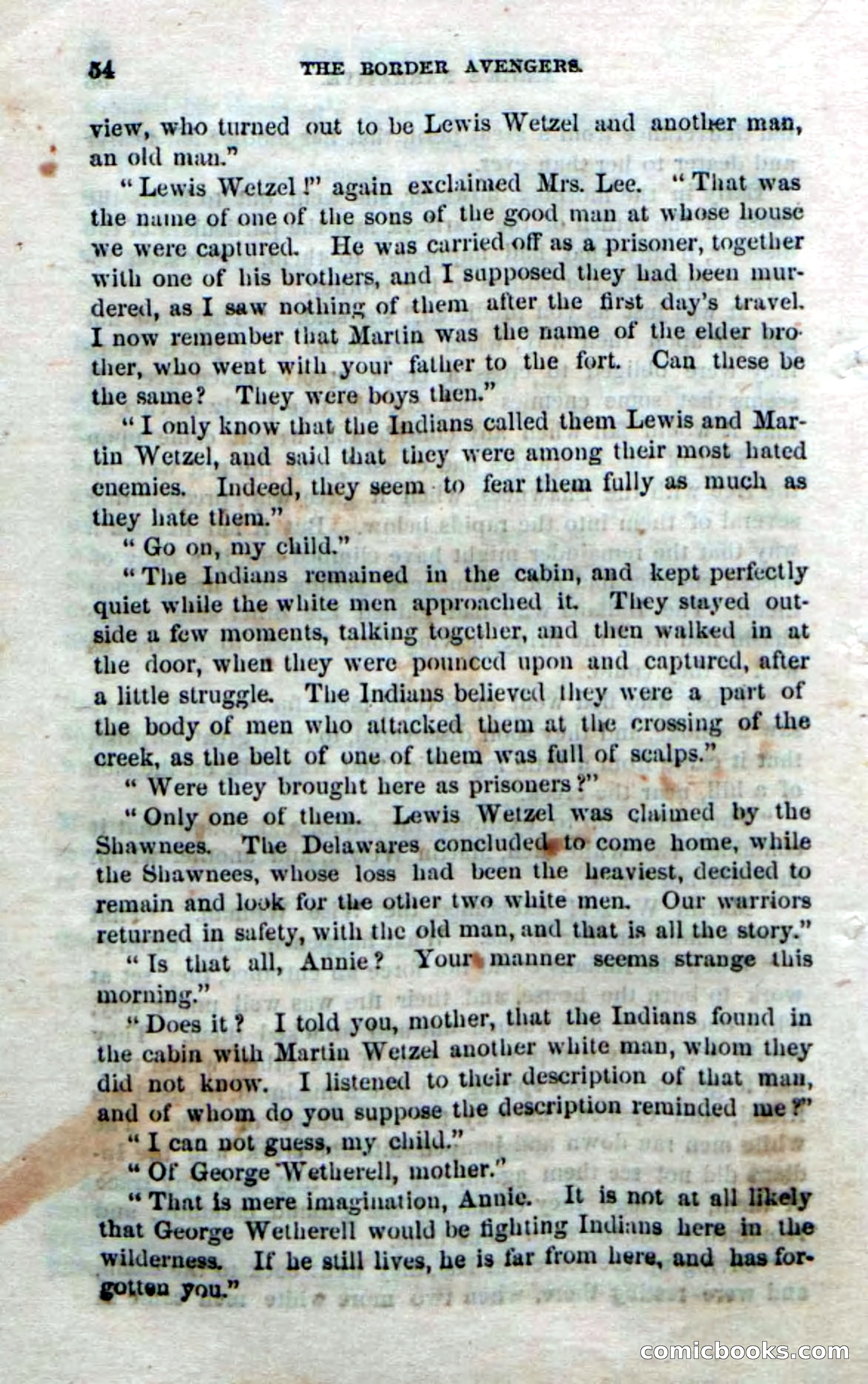 Beadle's Dime Novels No. 170: The Border Avengers — page 52 of 100
