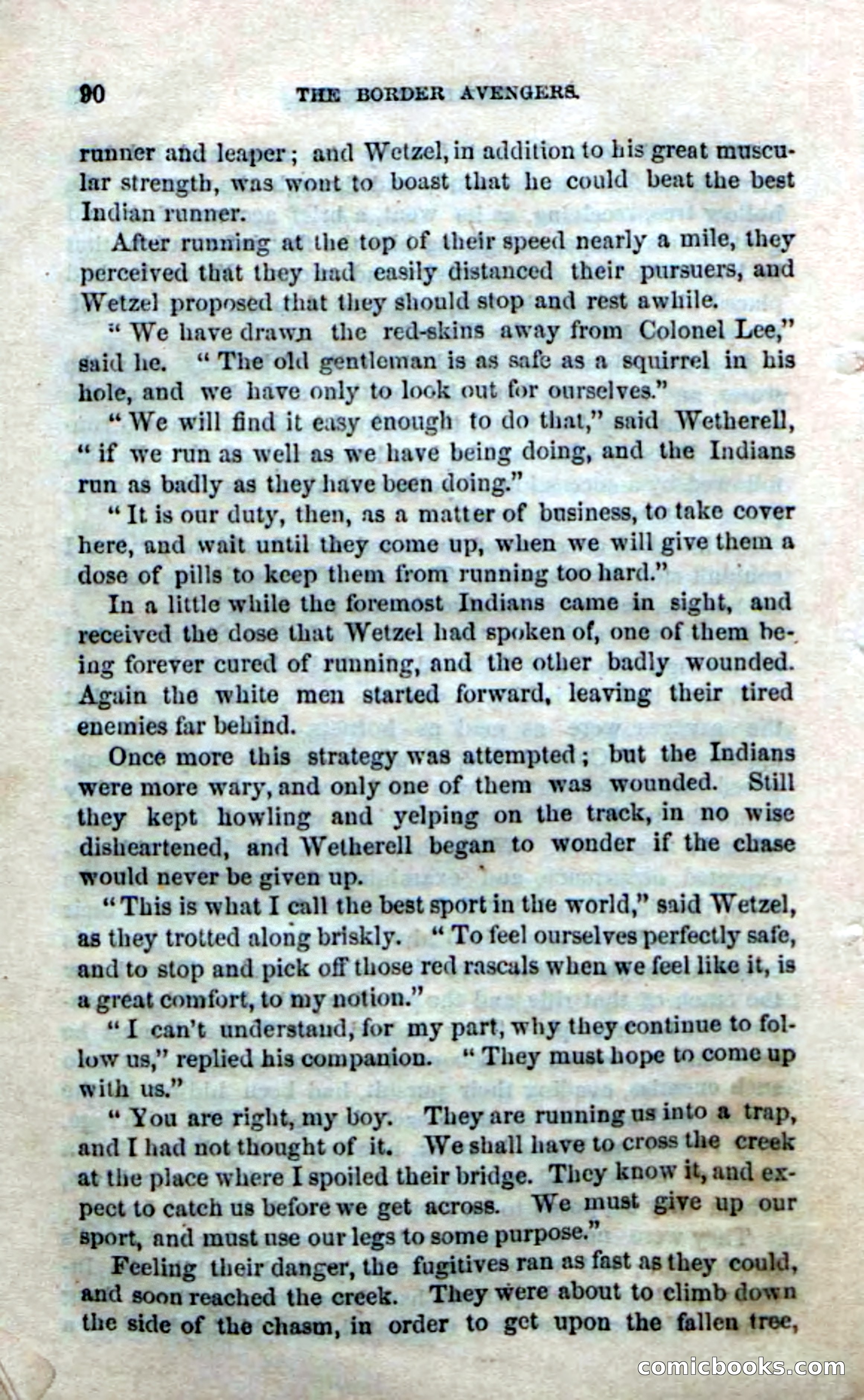 Beadle's Dime Novels No. 170: The Border Avengers — page 88 of 100