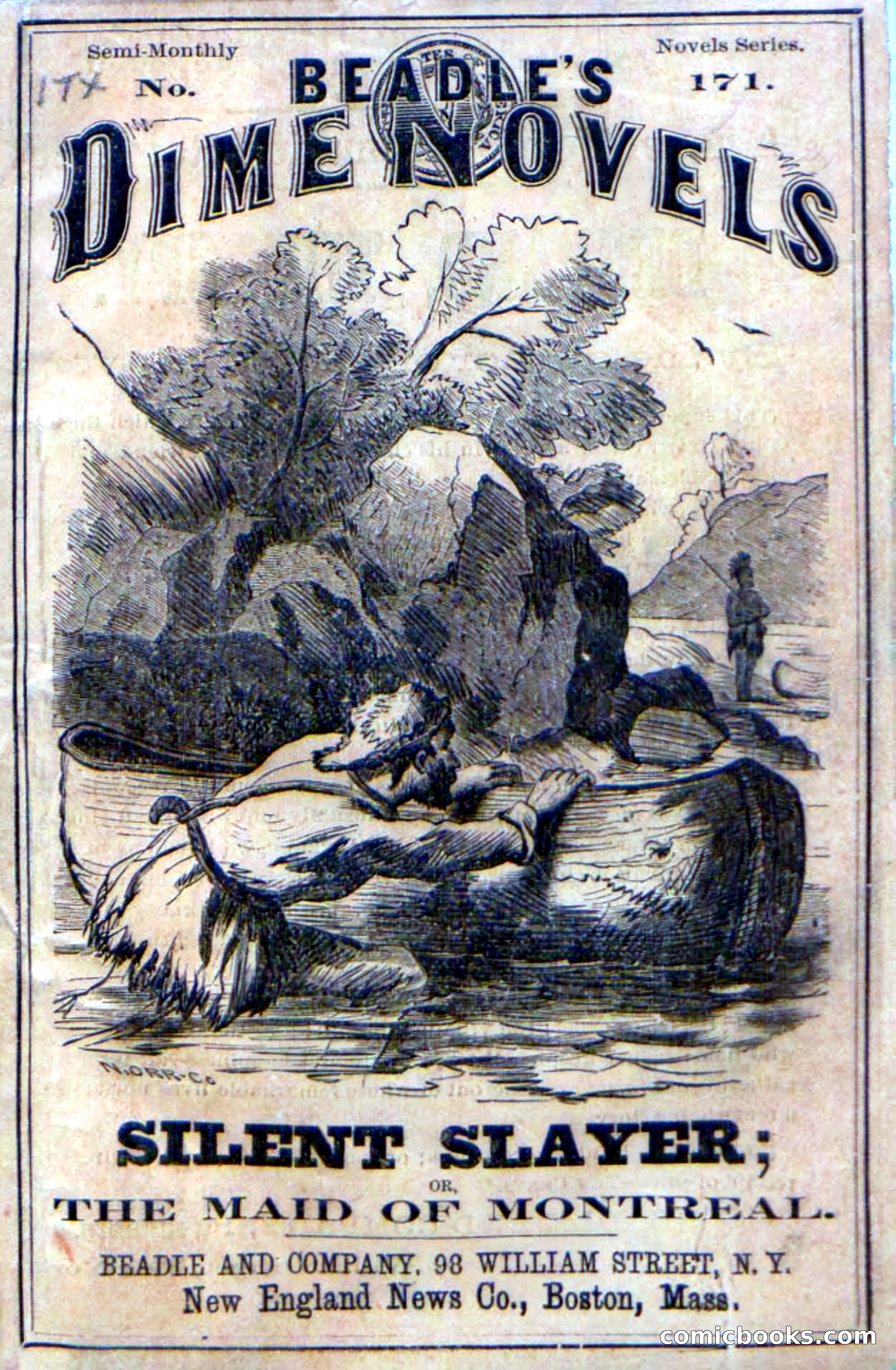 Silent Slayer; or, The Maid of Montreal