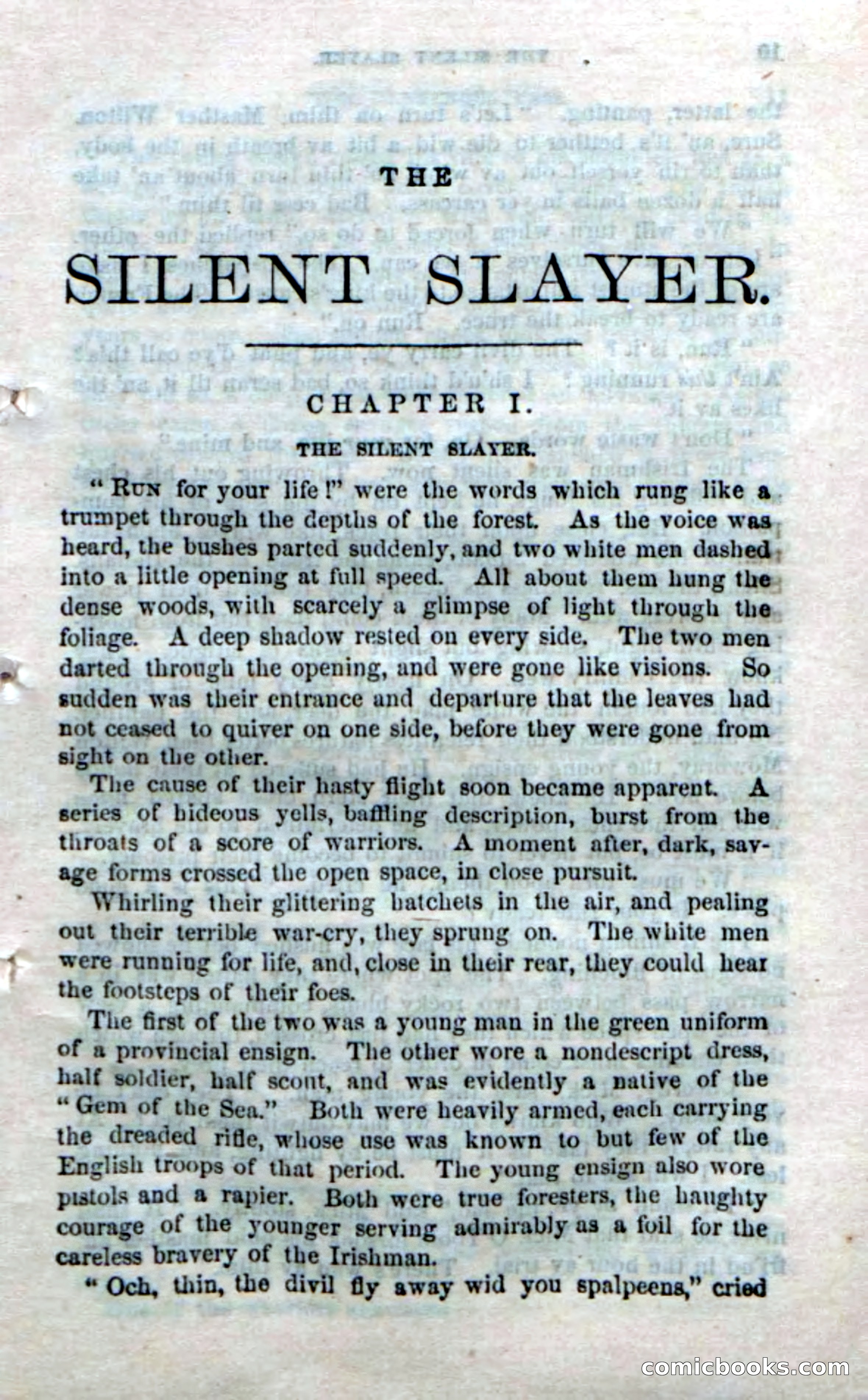 Silent Slayer; or, The Maid of Montreal — page 7 of 100