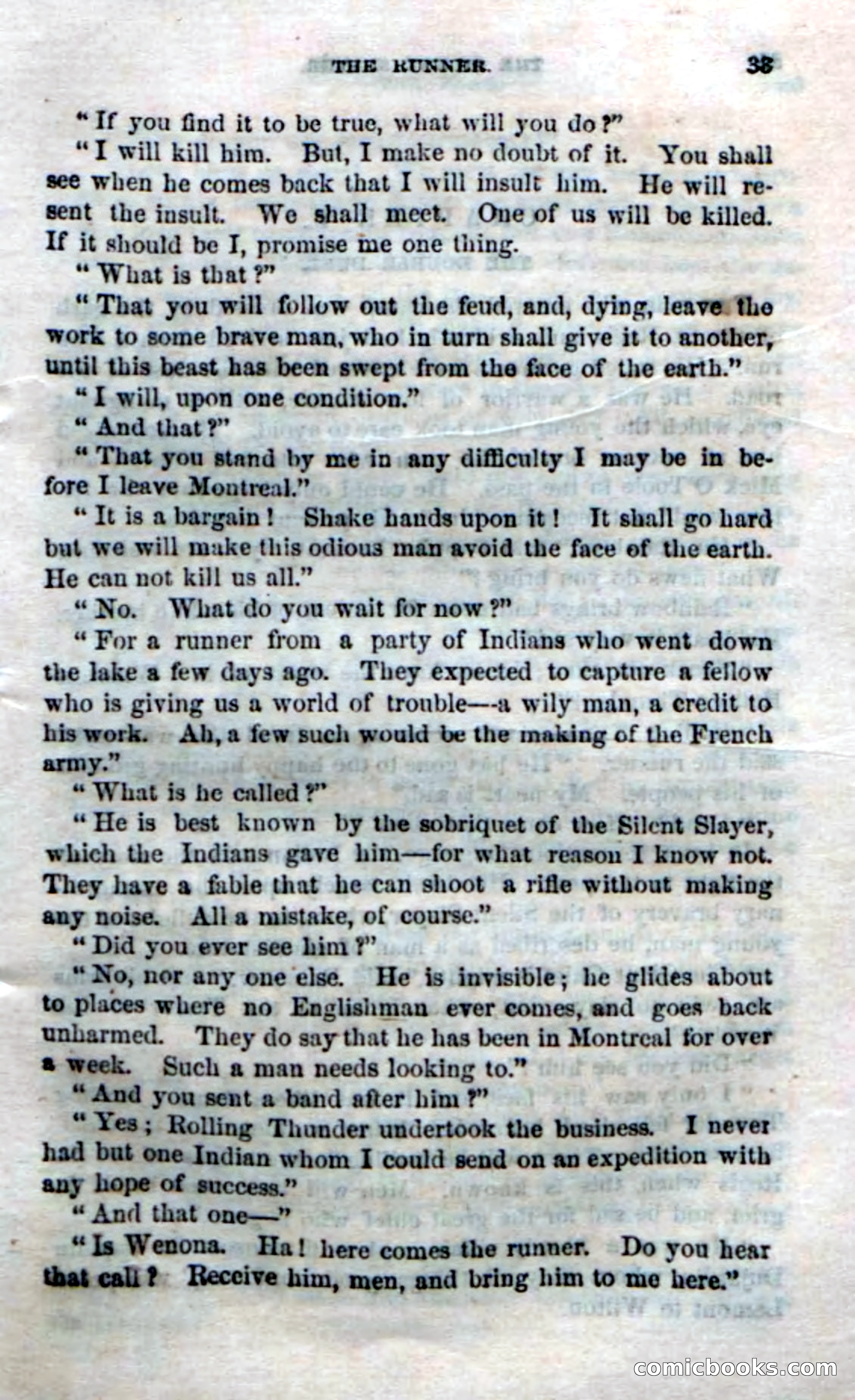 Silent Slayer; or, The Maid of Montreal — page 31 of 100
