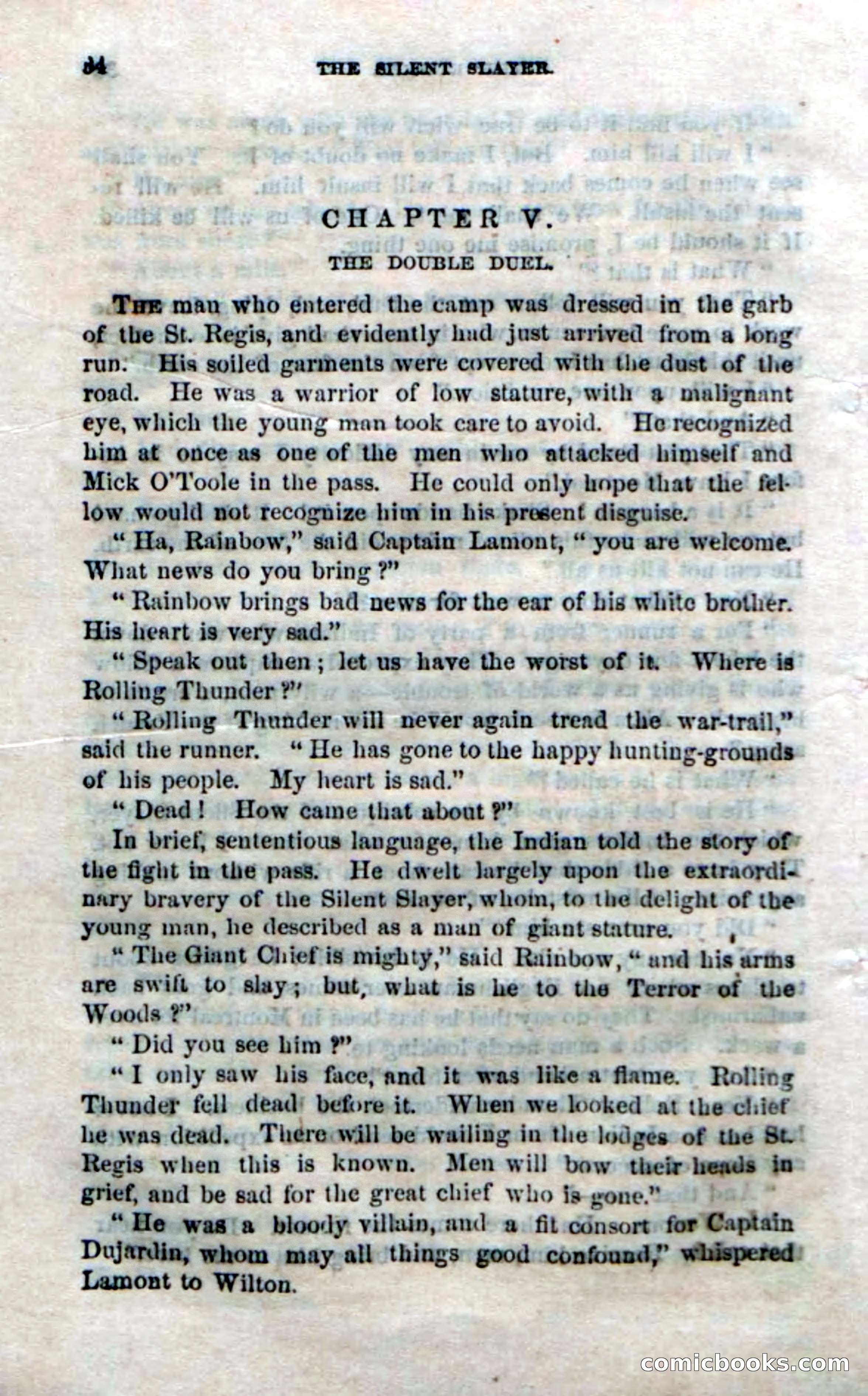 Silent Slayer; or, The Maid of Montreal — page 32 of 100