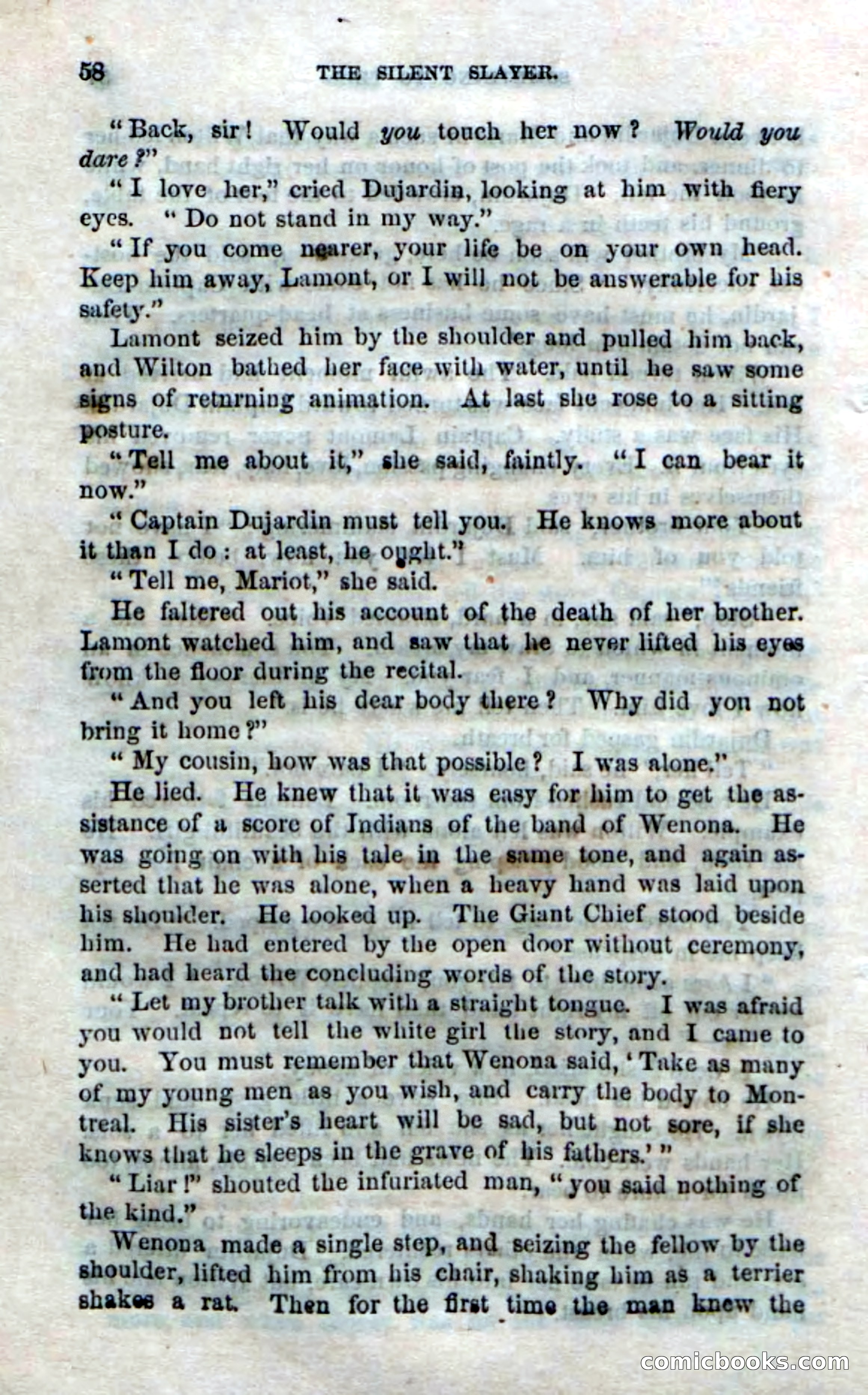 Silent Slayer; or, The Maid of Montreal — page 56 of 100