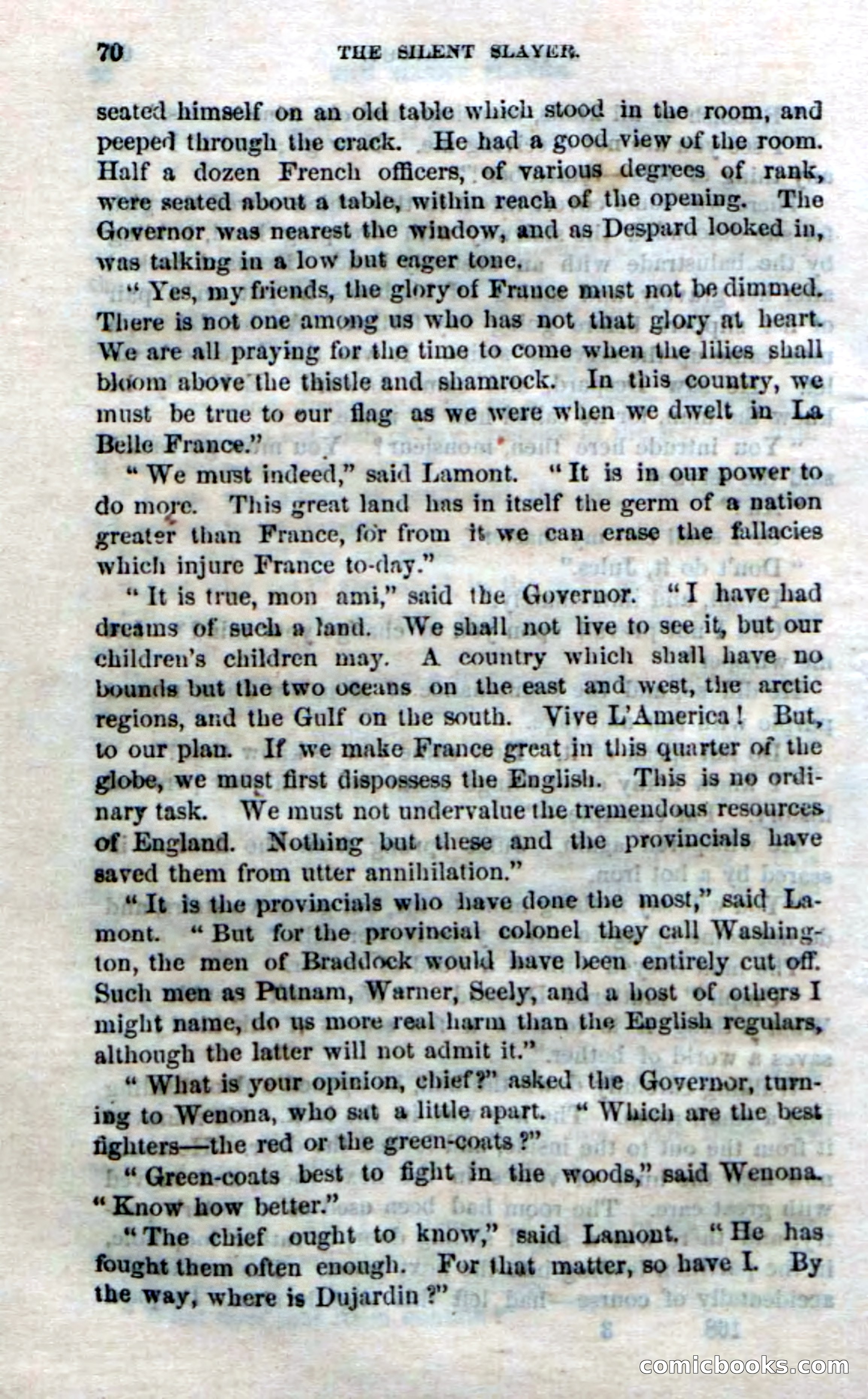 Silent Slayer; or, The Maid of Montreal — page 68 of 100
