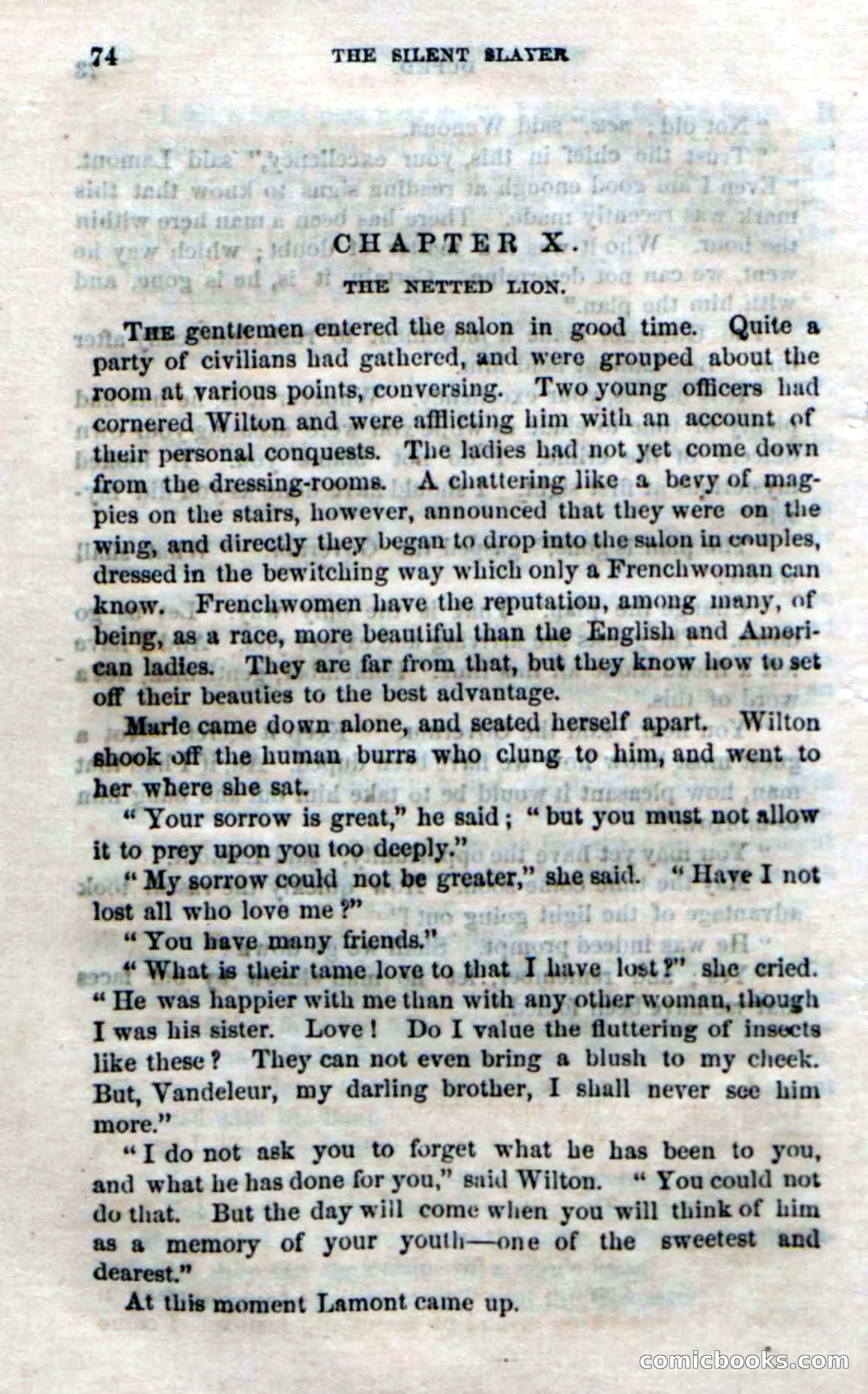 Silent Slayer; or, The Maid of Montreal — page 72 of 100