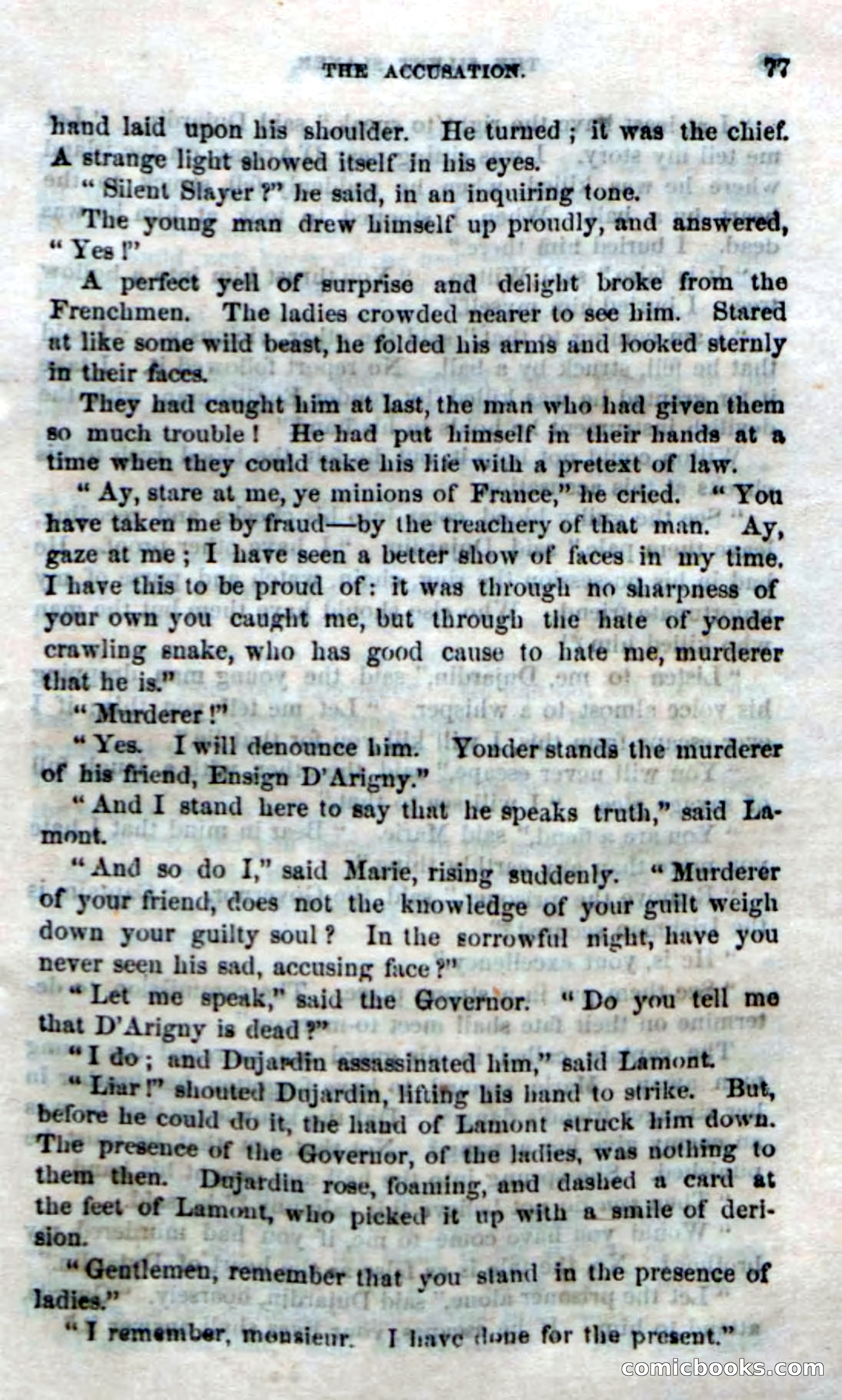 Silent Slayer; or, The Maid of Montreal — page 75 of 100