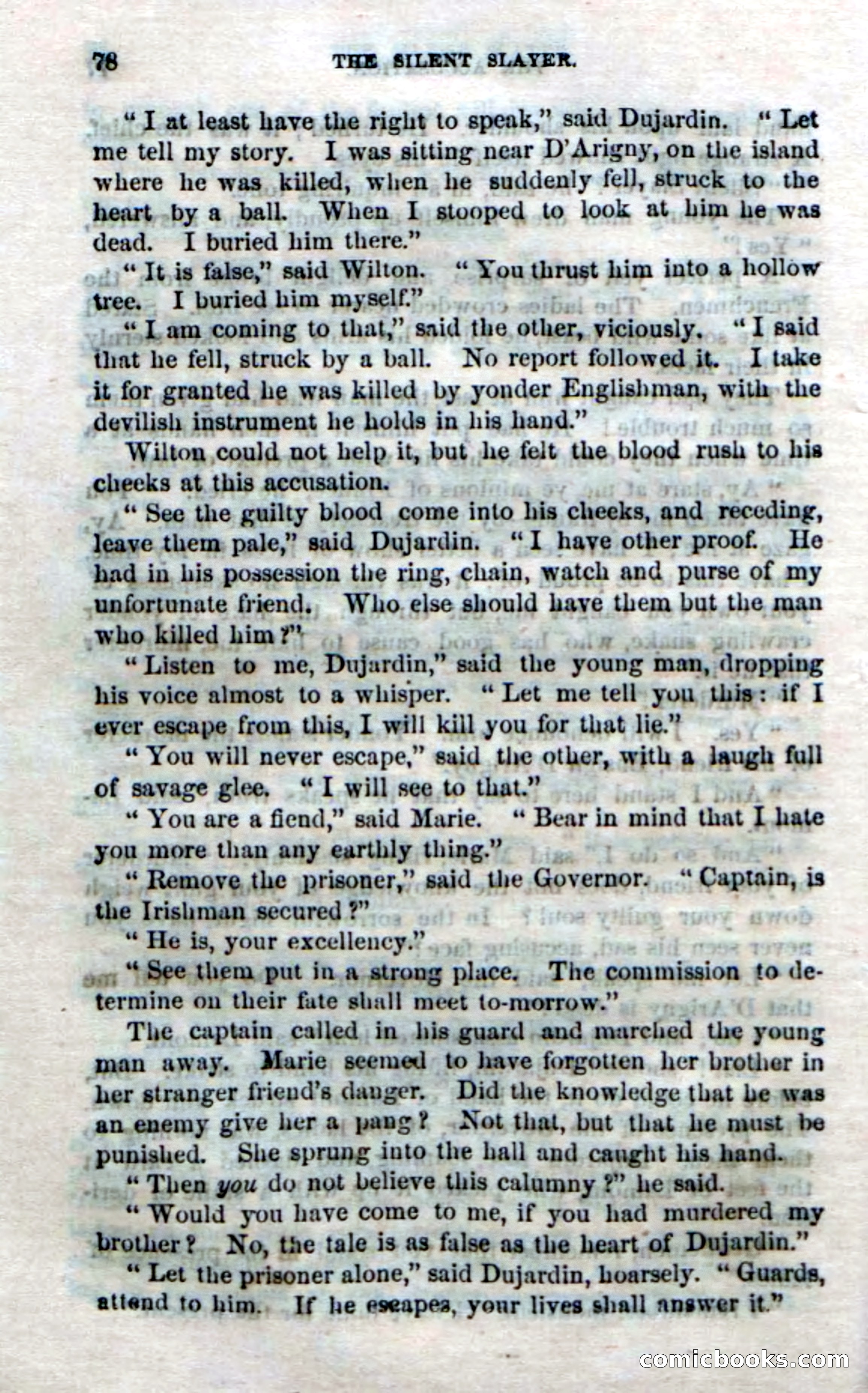 Silent Slayer; or, The Maid of Montreal — page 76 of 100