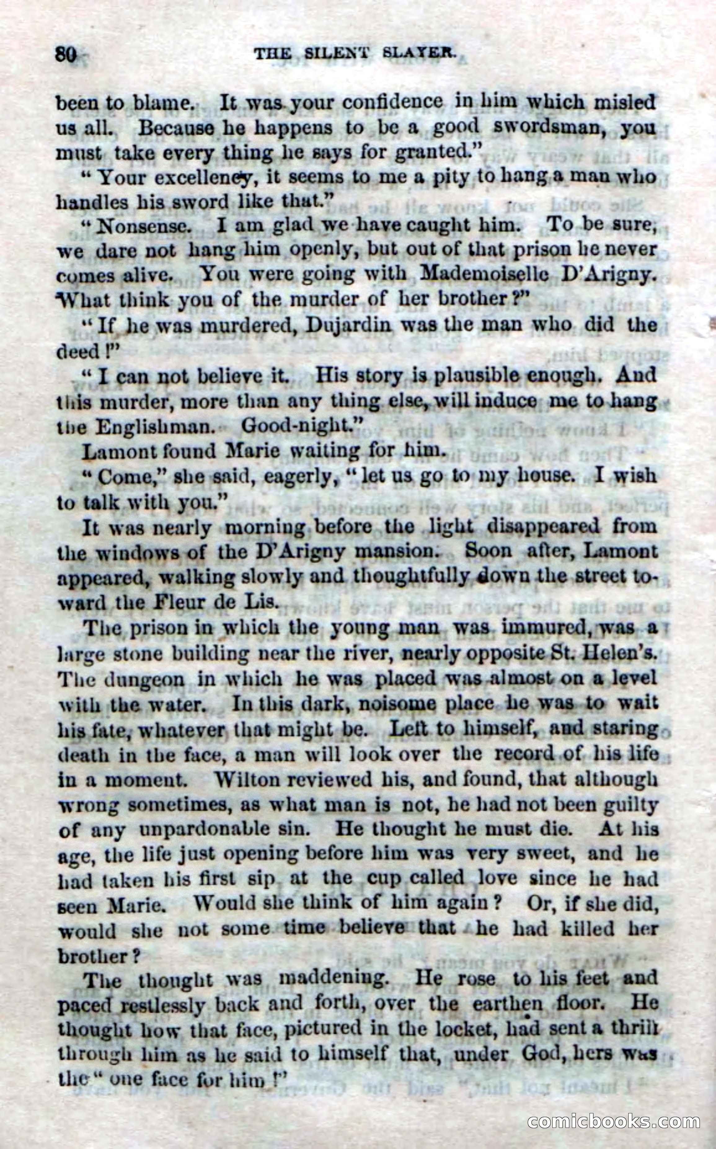 Silent Slayer; or, The Maid of Montreal — page 78 of 100