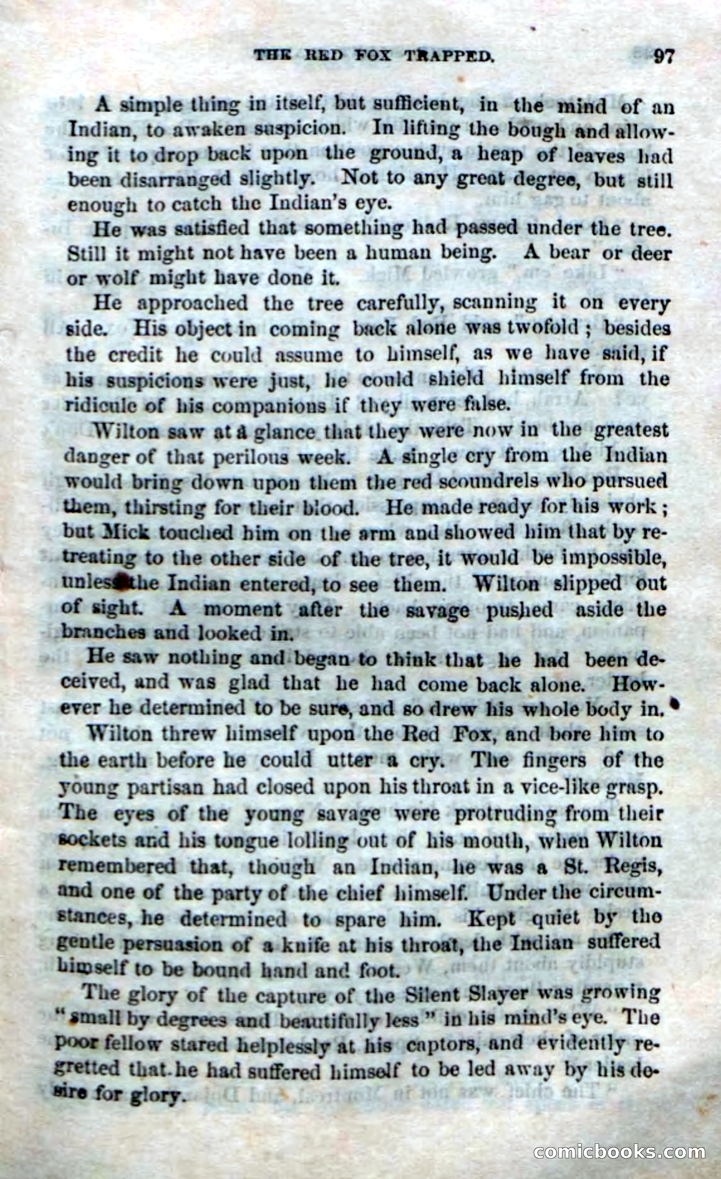 Silent Slayer; or, The Maid of Montreal — page 95 of 100