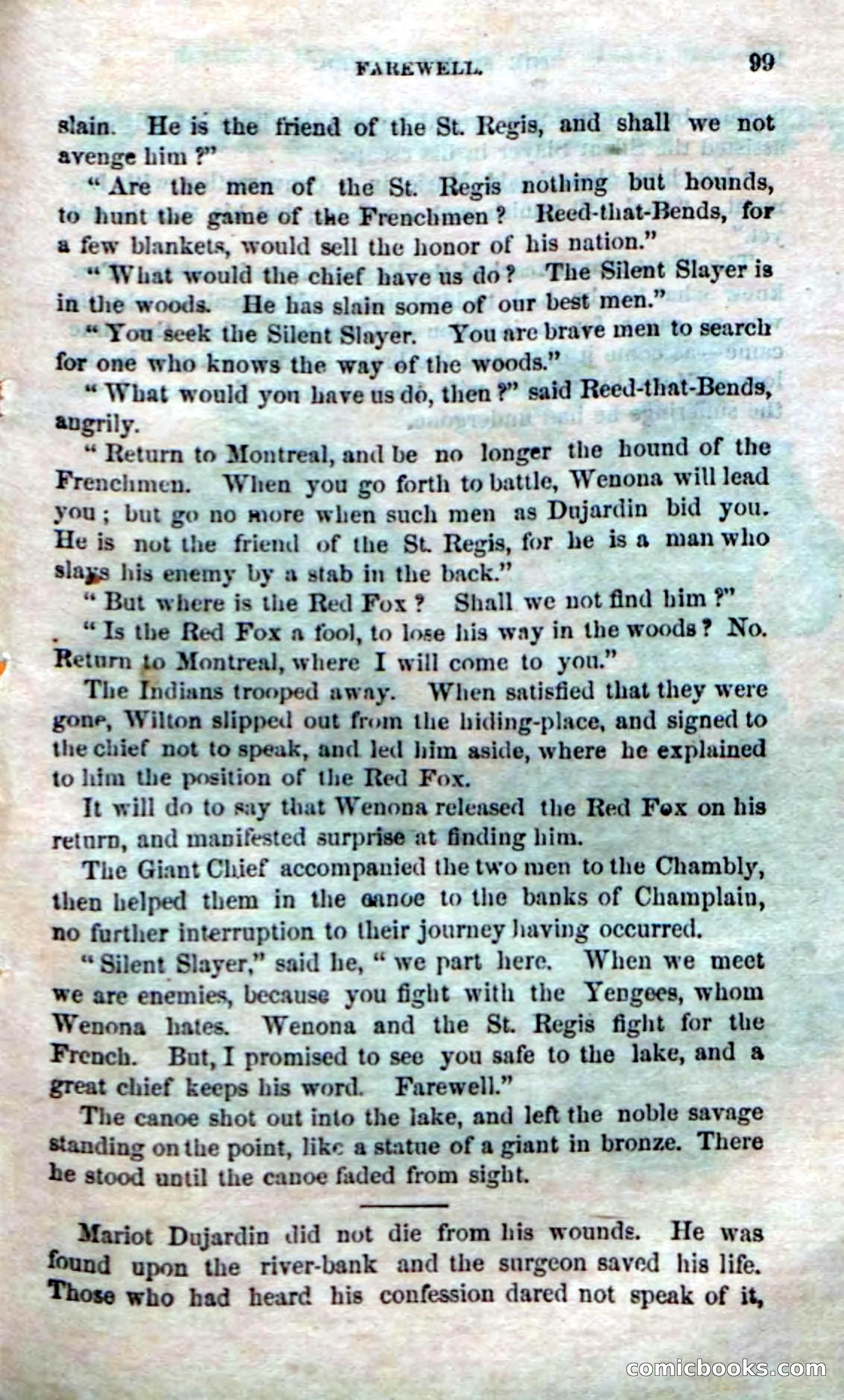 Silent Slayer; or, The Maid of Montreal — page 97 of 100