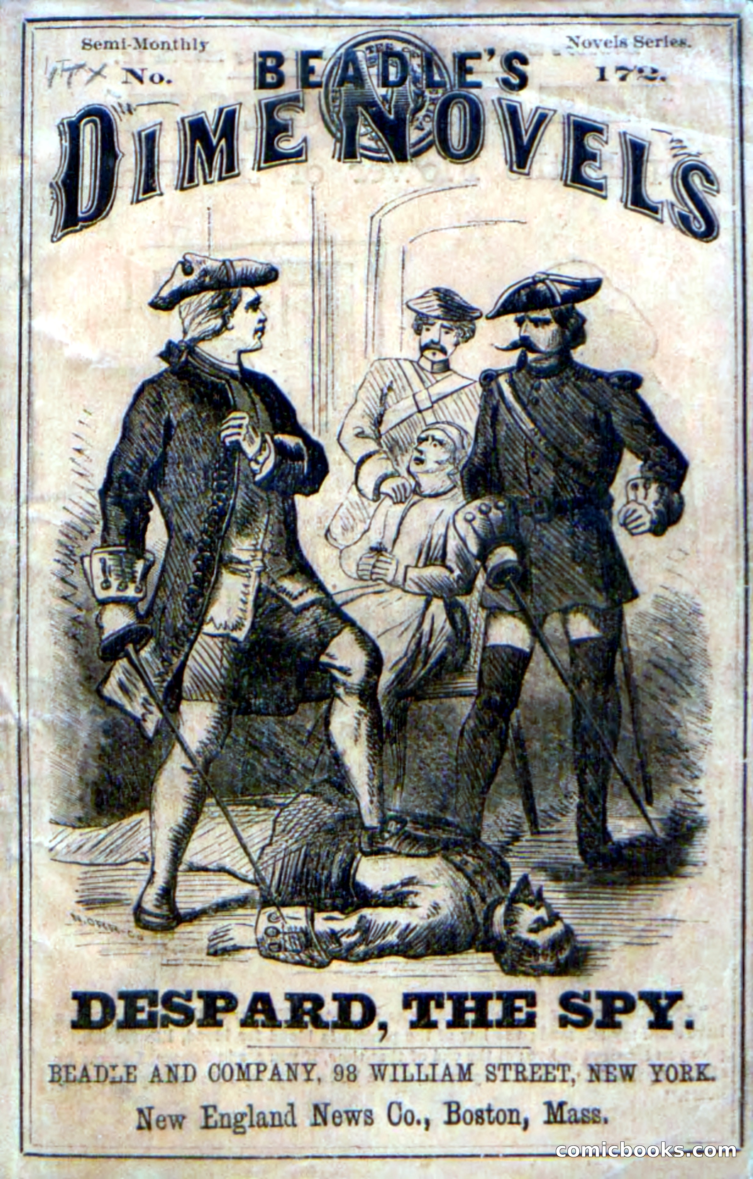 Beadle's Dime Novels No. 172: Despard, the Spy