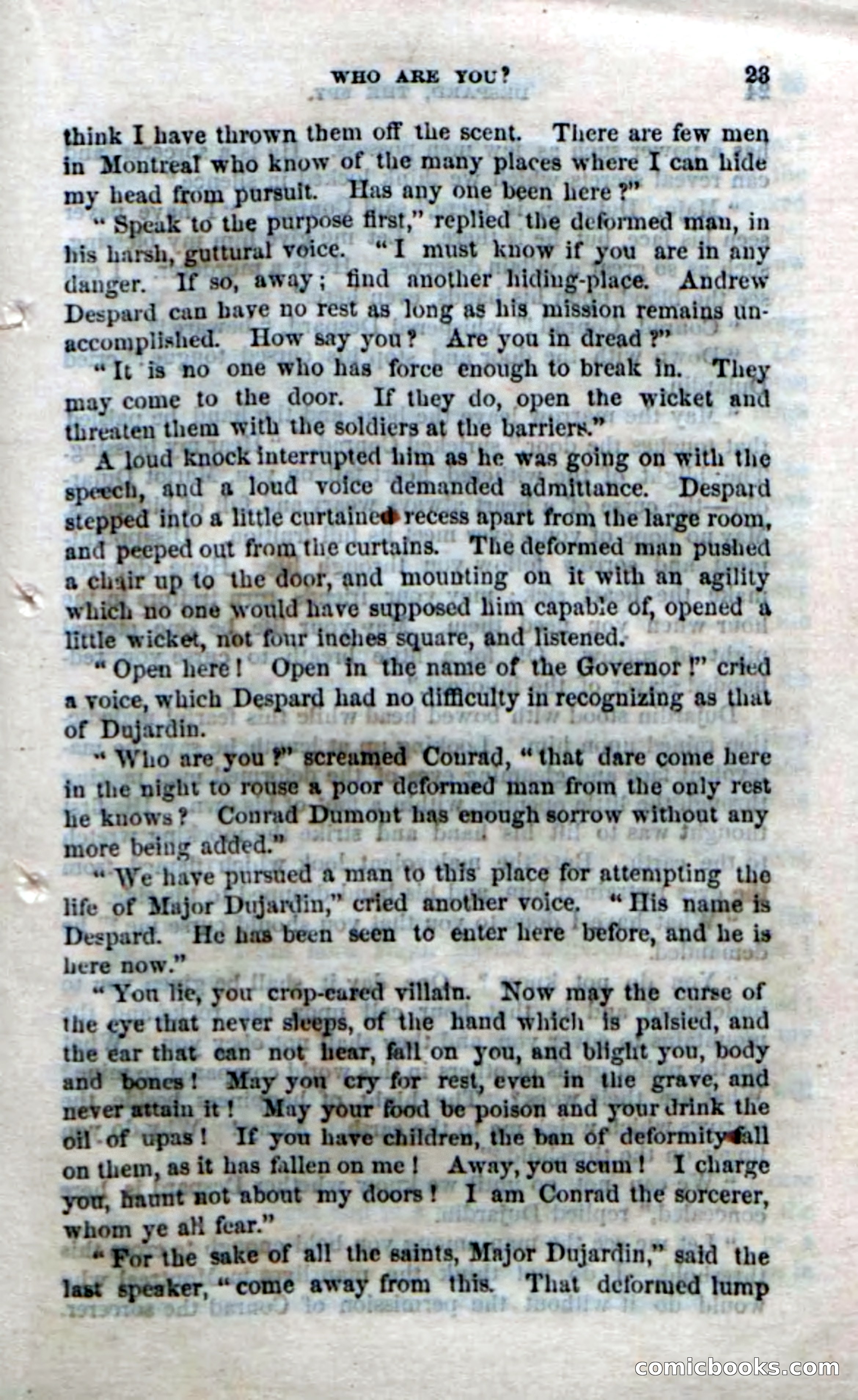 Beadle's Dime Novels No. 172: Despard, the Spy — page 21 of 100