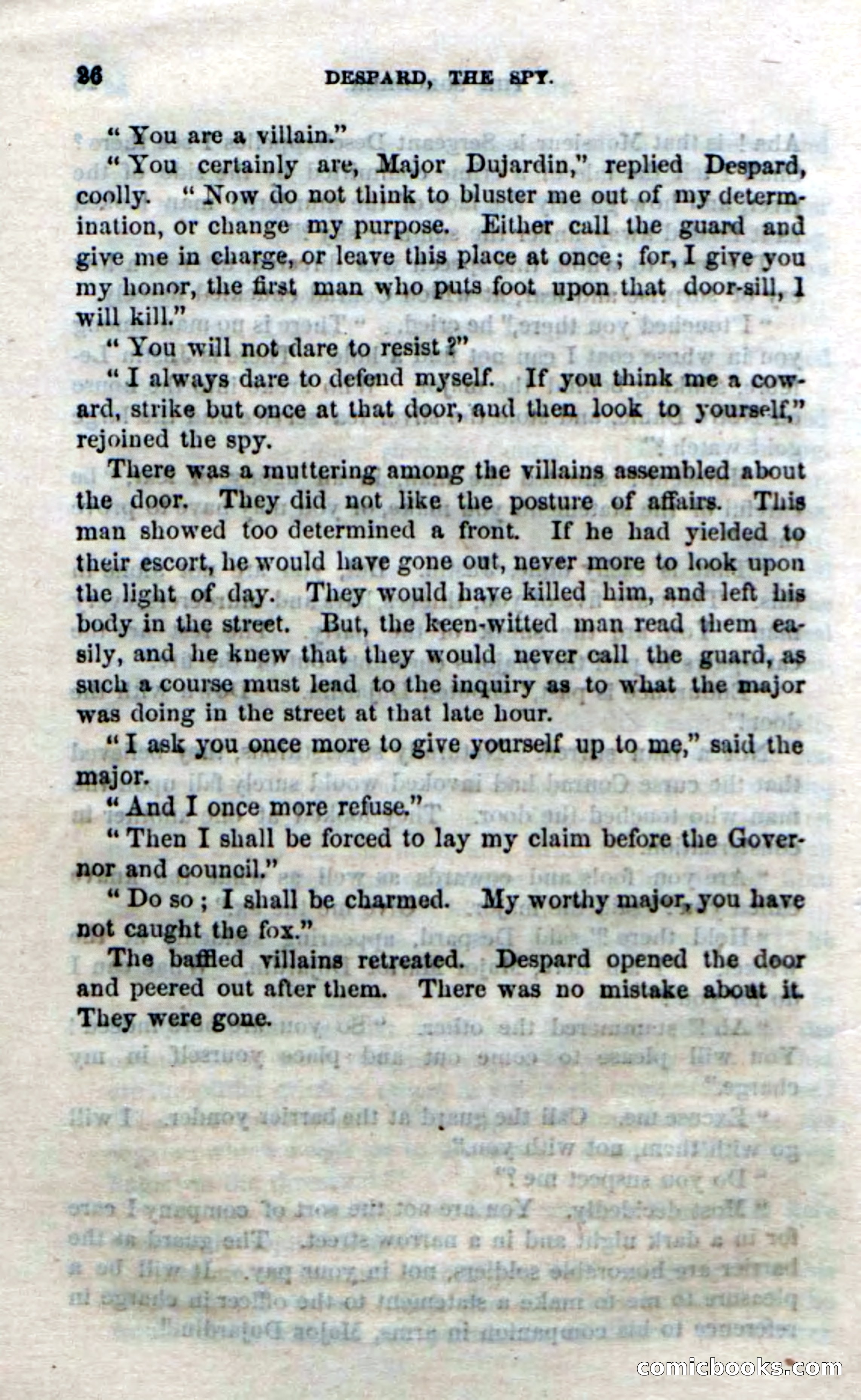 Beadle's Dime Novels No. 172: Despard, the Spy — page 24 of 100
