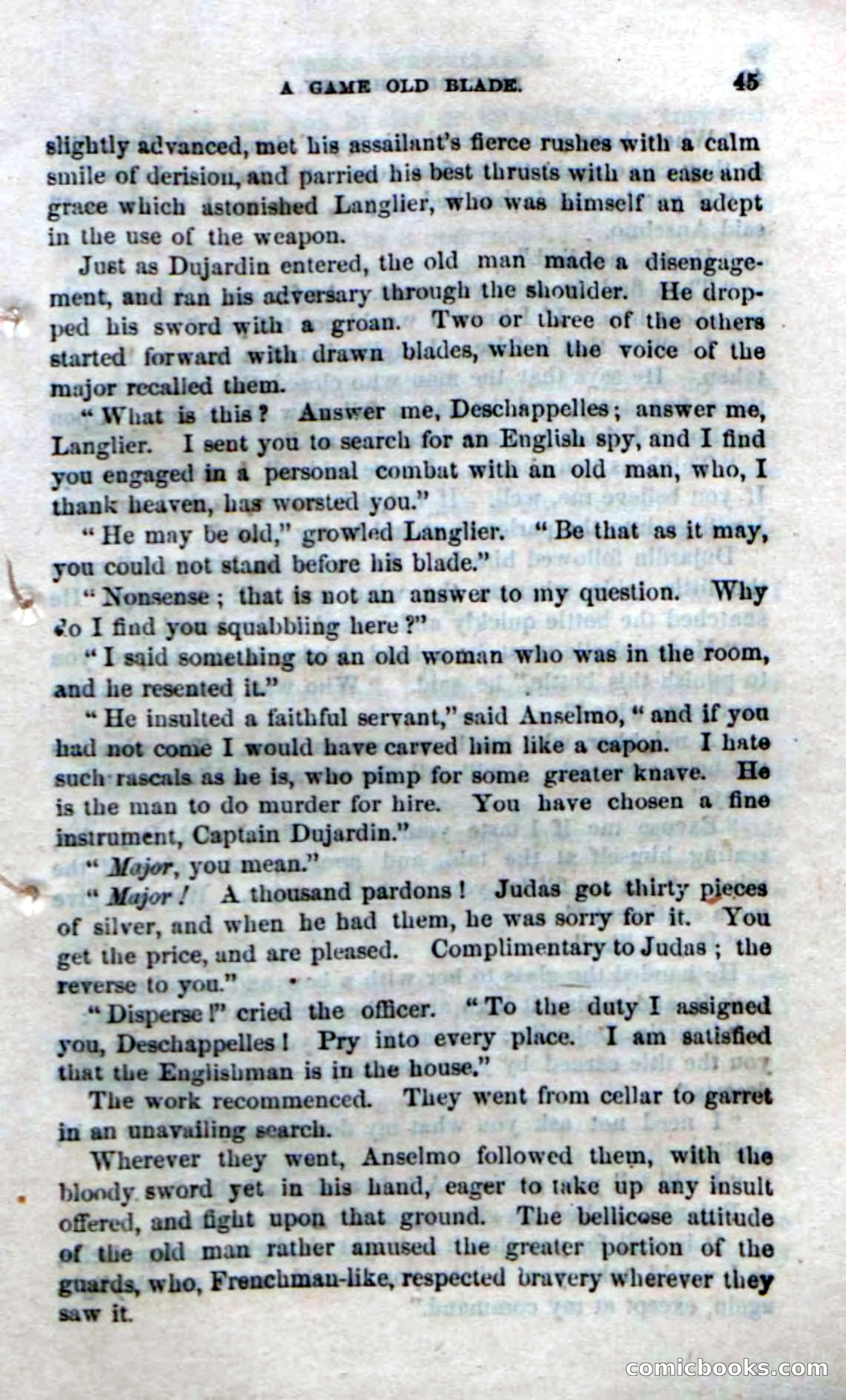 Beadle's Dime Novels No. 172: Despard, the Spy — page 43 of 100