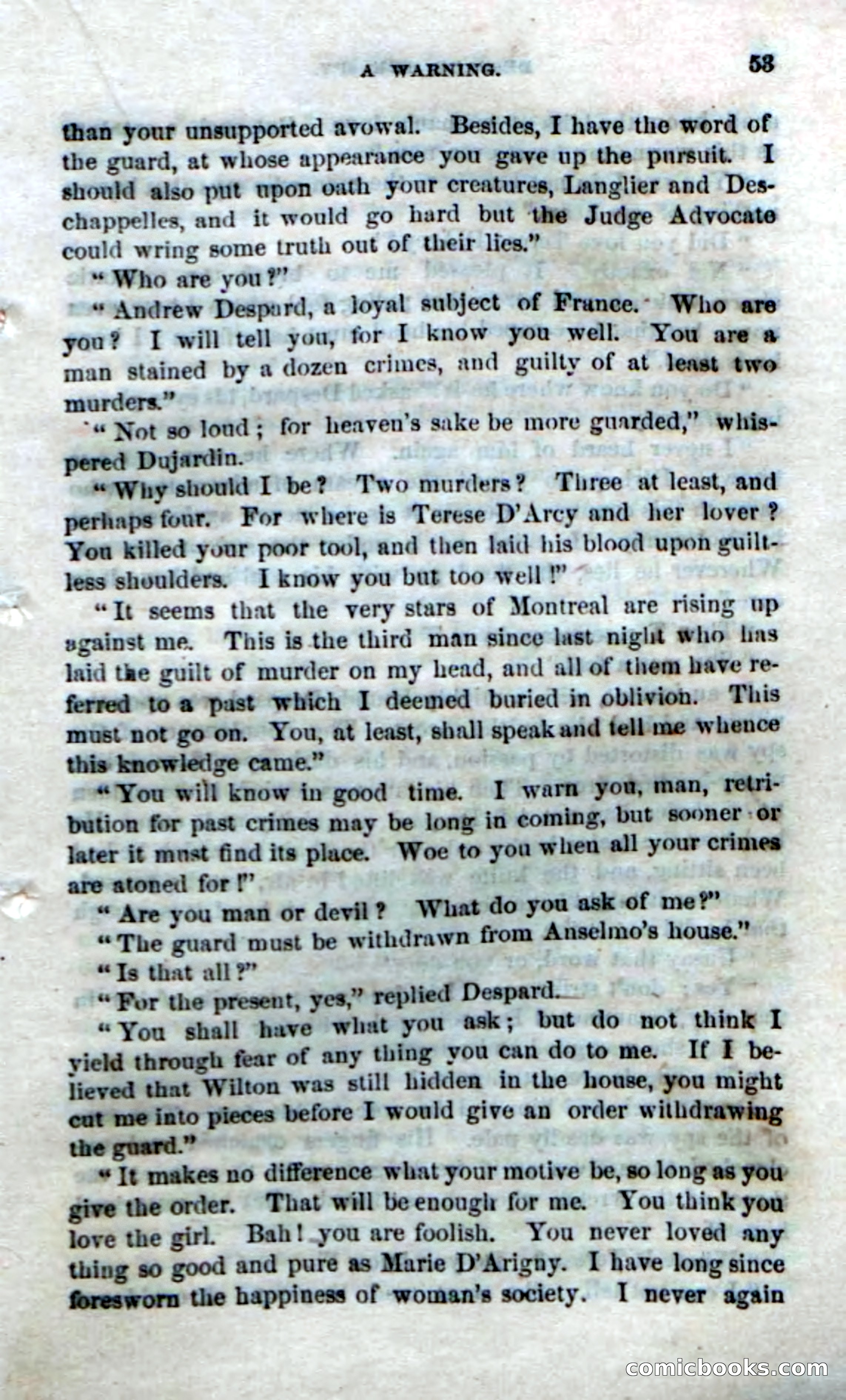 Beadle's Dime Novels No. 172: Despard, the Spy — page 51 of 100