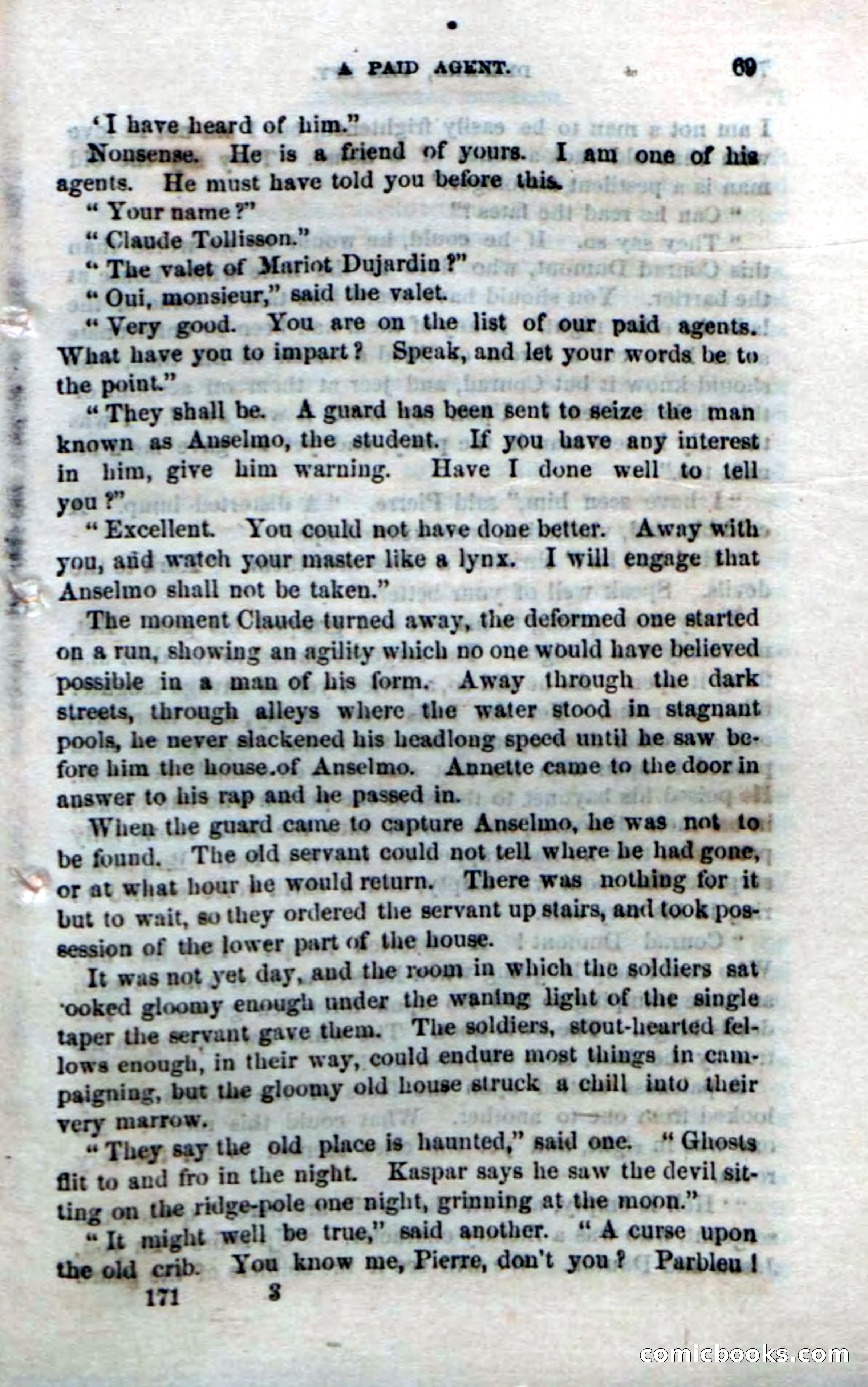Beadle's Dime Novels No. 172: Despard, the Spy — page 67 of 100
