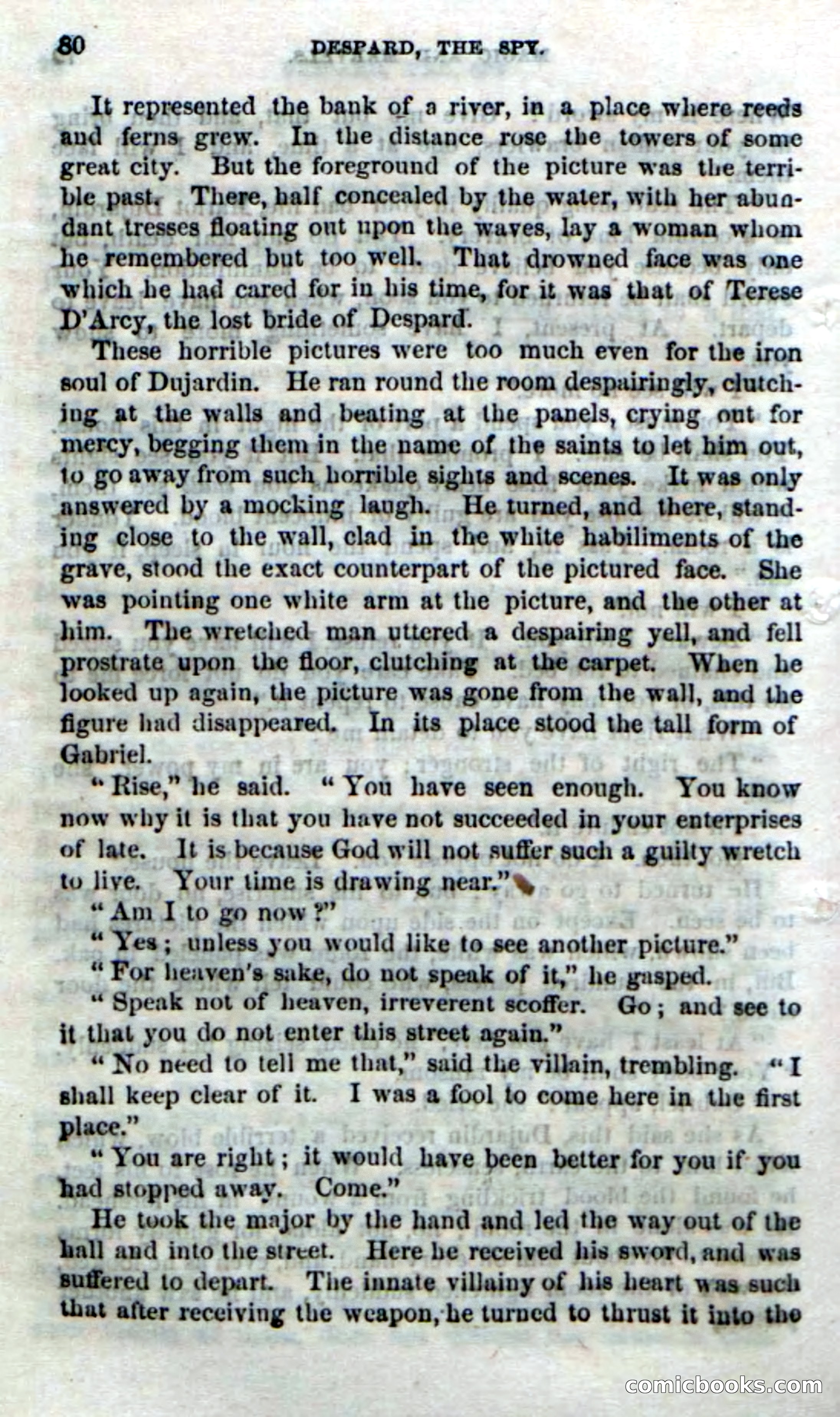 Beadle's Dime Novels No. 172: Despard, the Spy — page 78 of 100