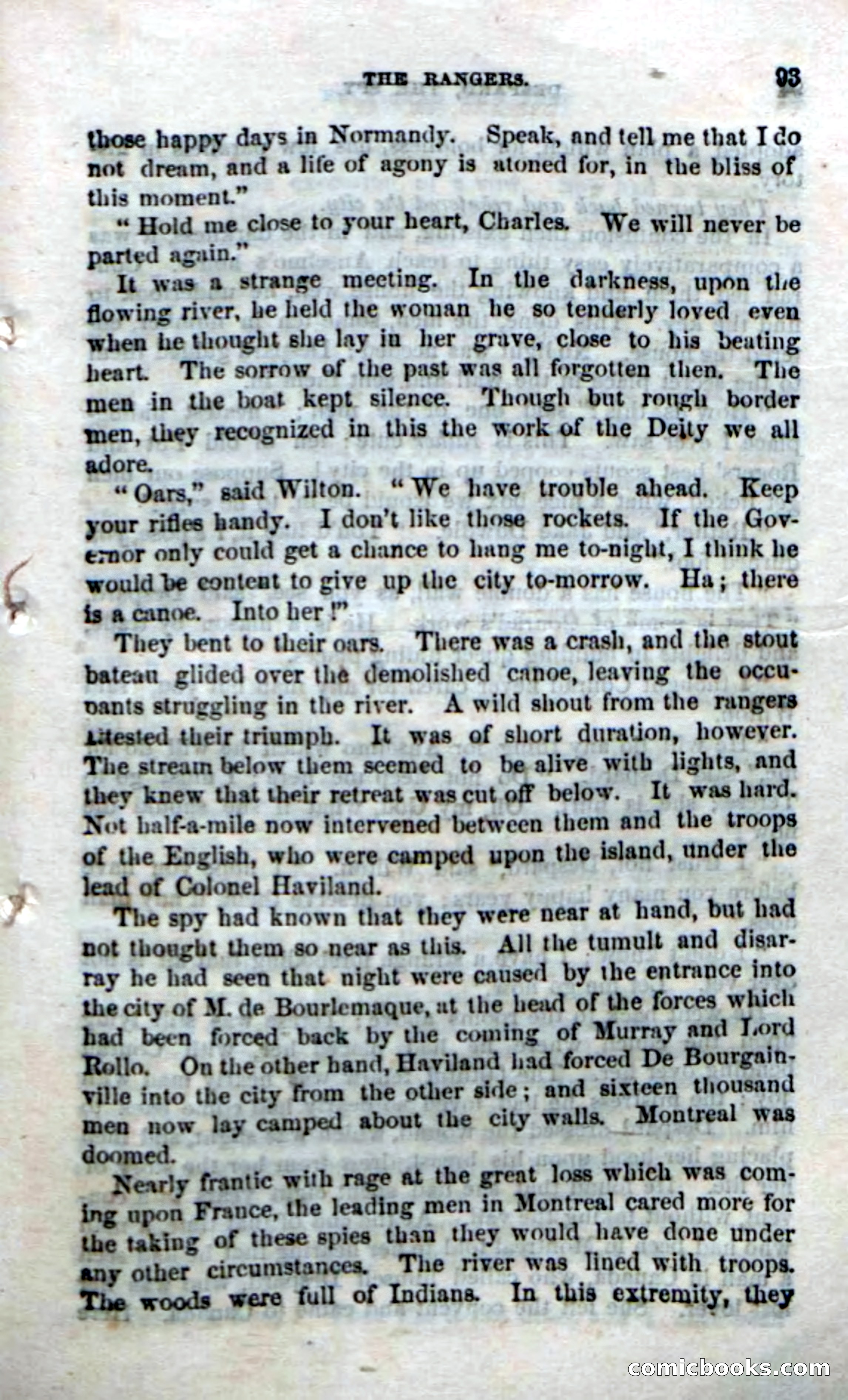 Beadle's Dime Novels No. 172: Despard, the Spy — page 91 of 100