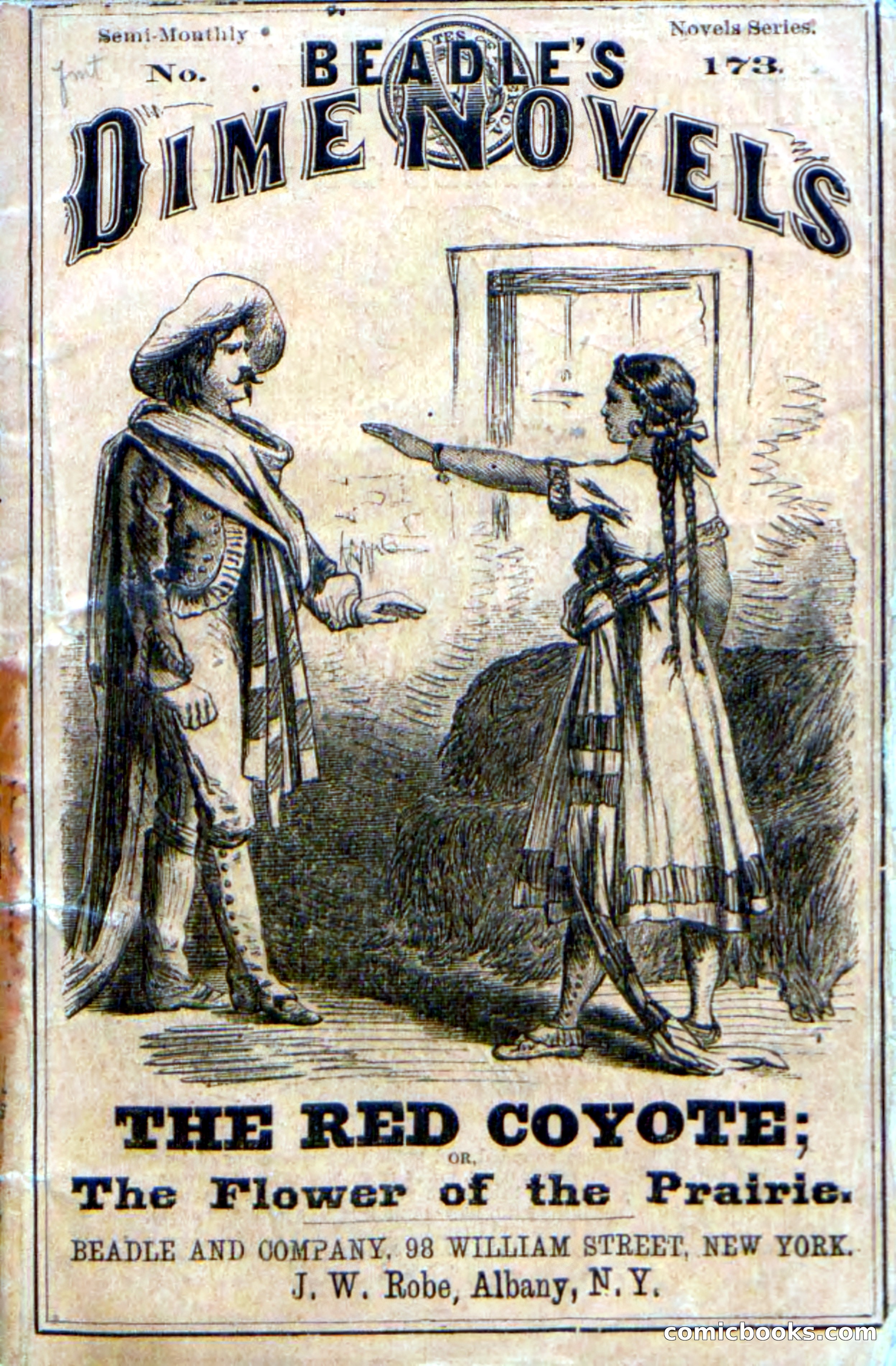 The Red Coyote; or, The Flower of the Prairie