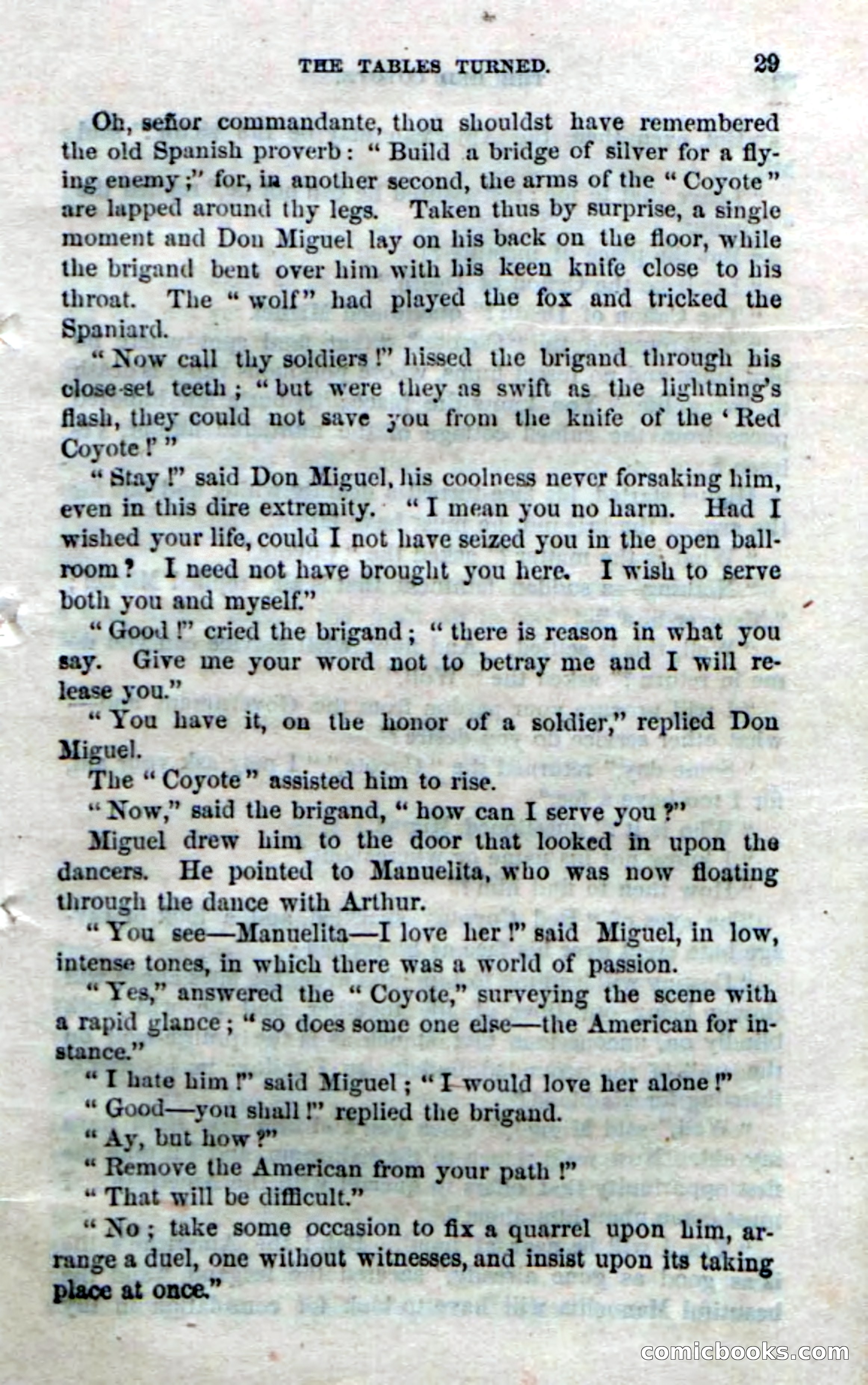 The Red Coyote; or, The Flower of the Prairie — page 27 of 100