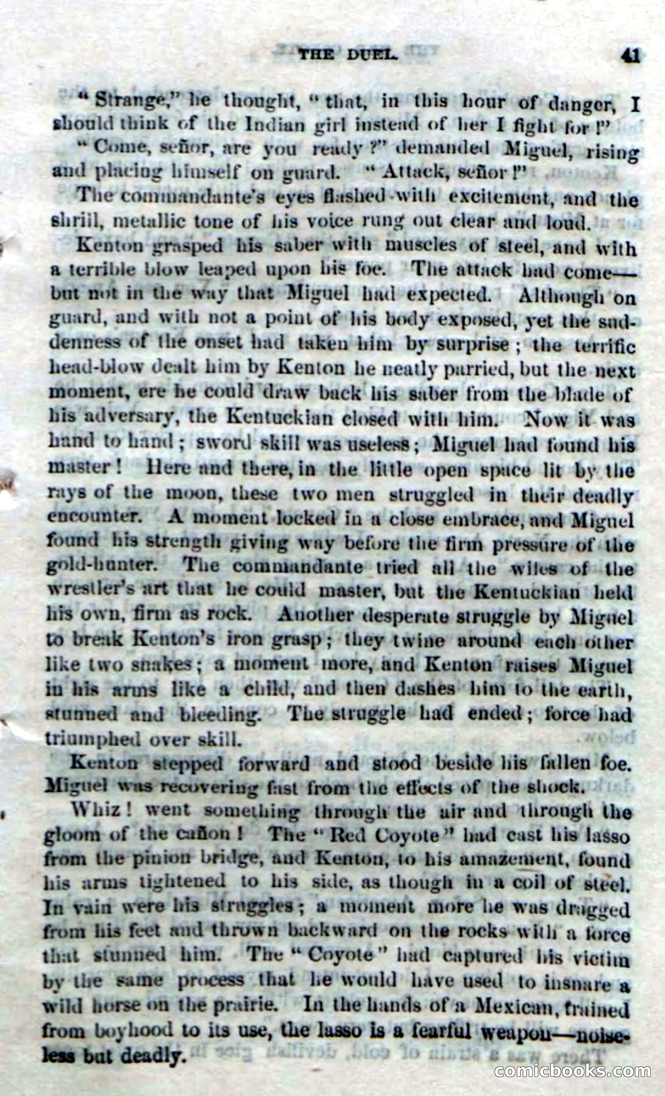 The Red Coyote; or, The Flower of the Prairie — page 39 of 100