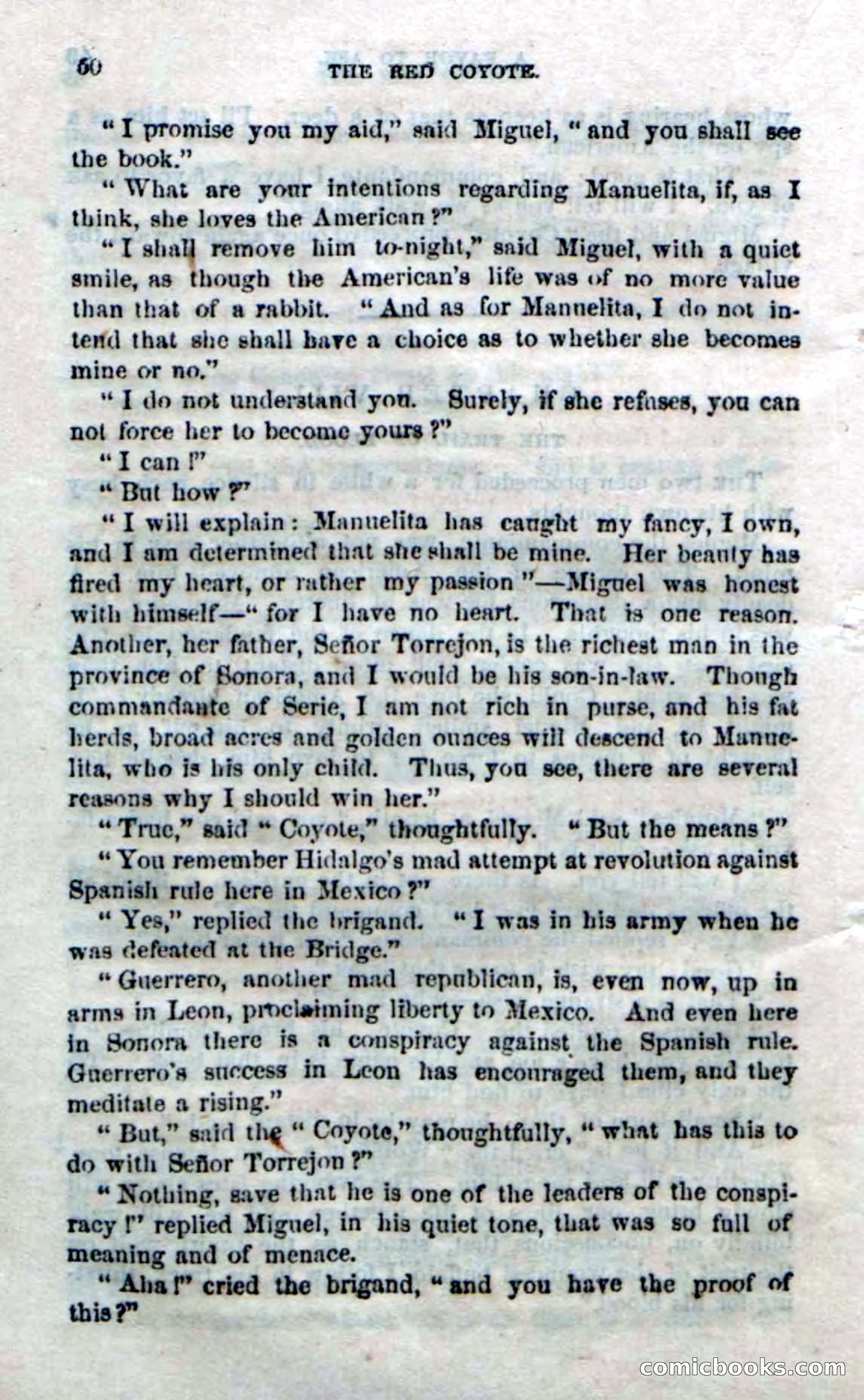 The Red Coyote; or, The Flower of the Prairie — page 48 of 100