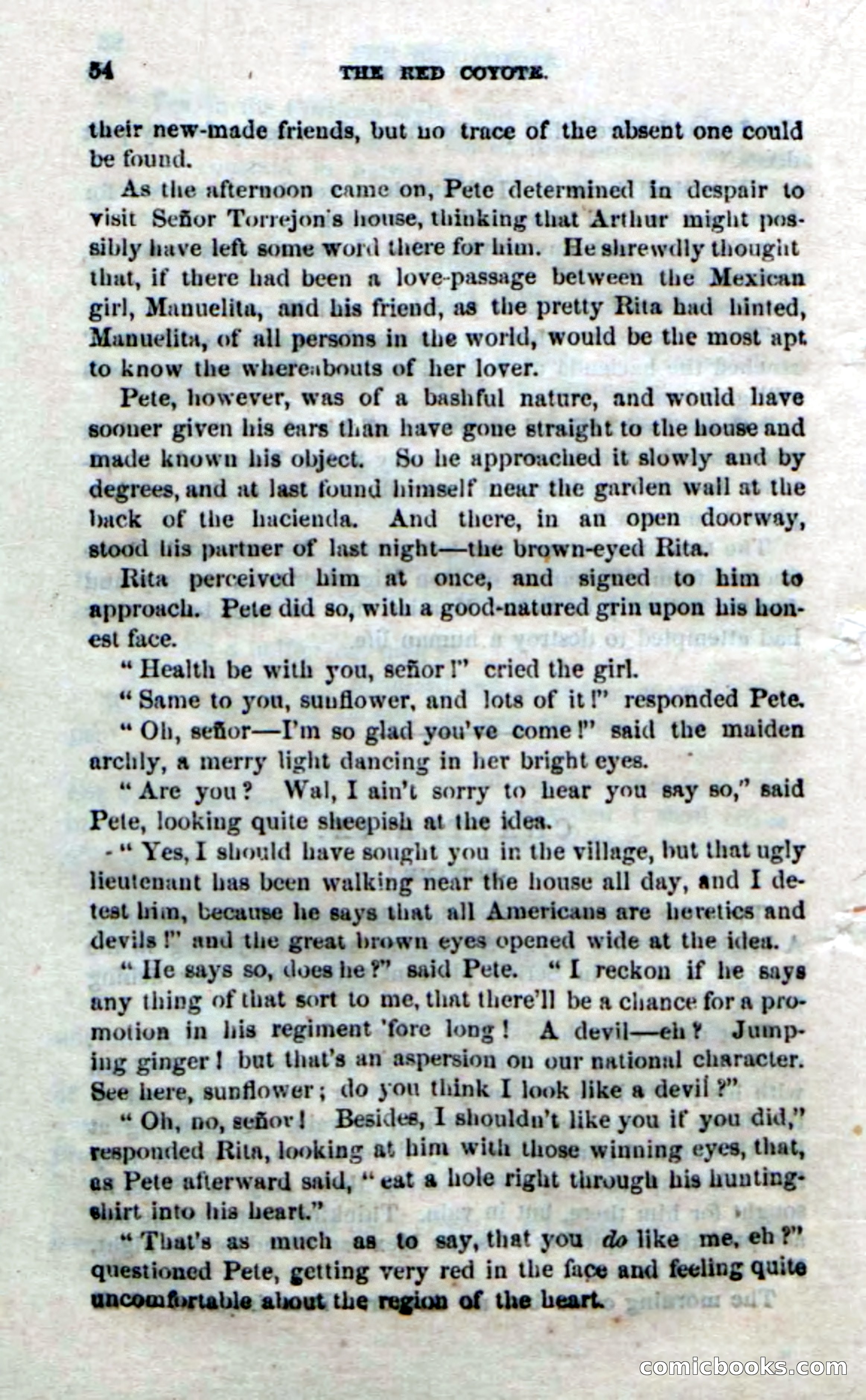 The Red Coyote; or, The Flower of the Prairie — page 52 of 100