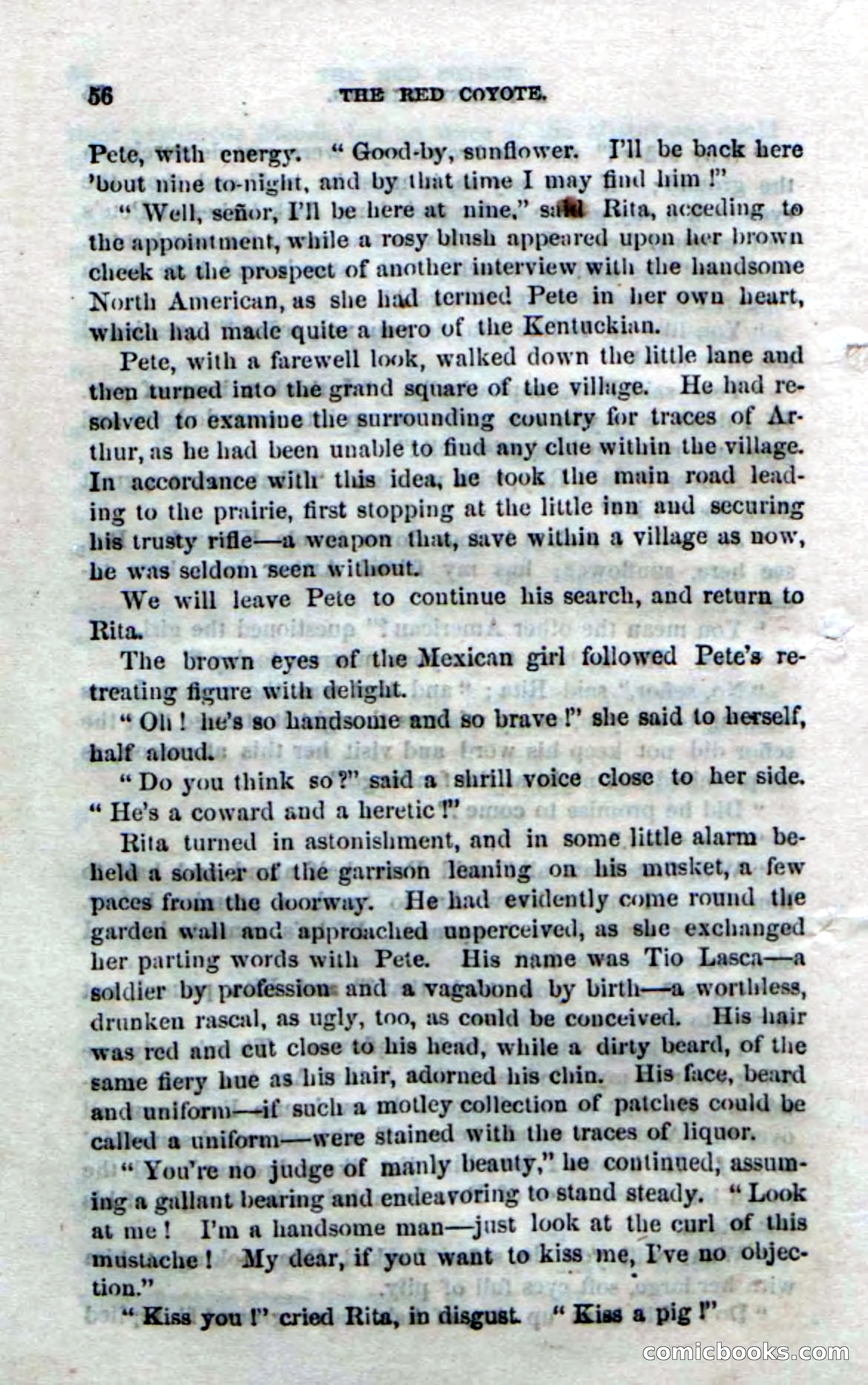The Red Coyote; or, The Flower of the Prairie — page 54 of 100
