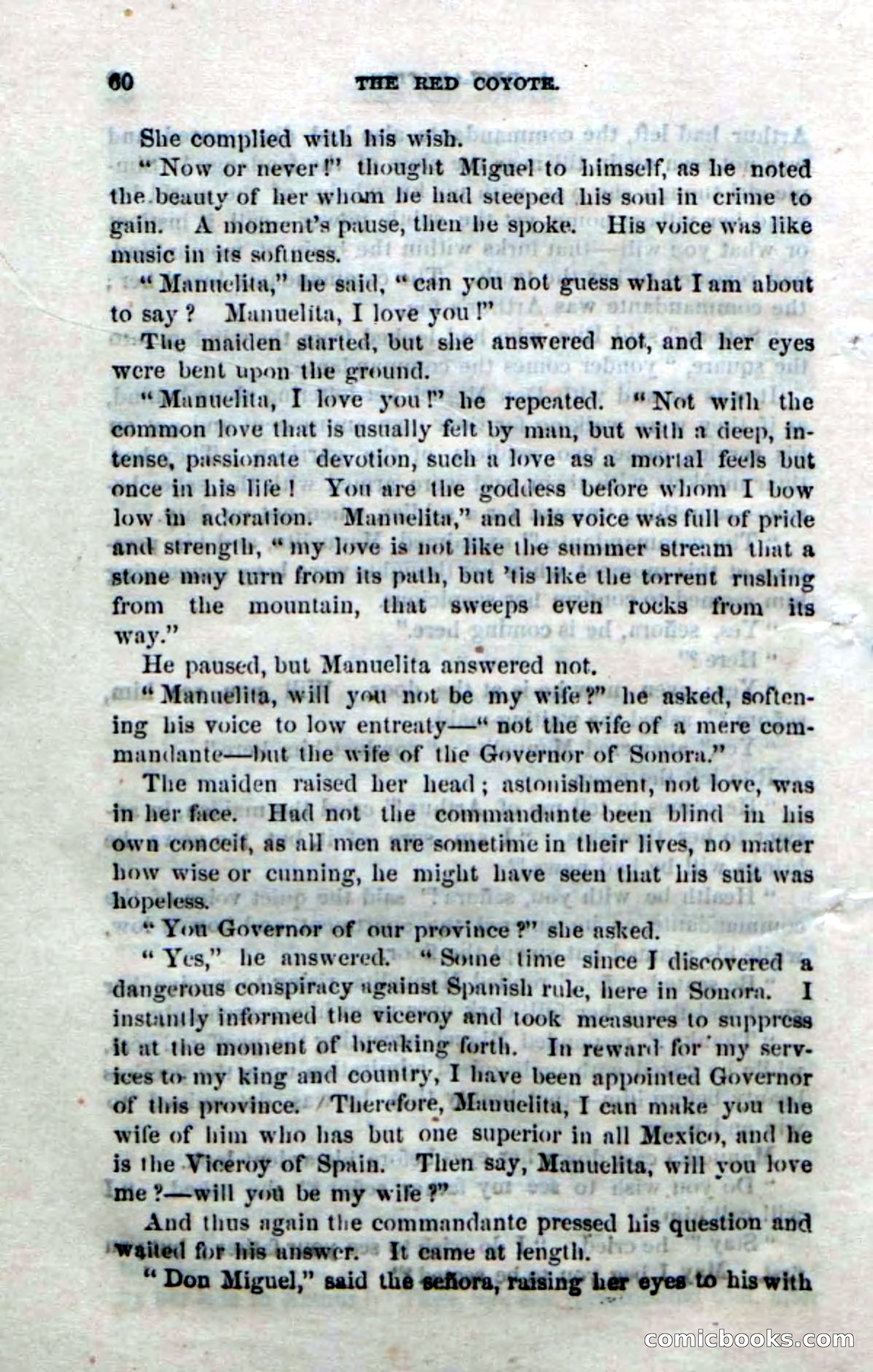 The Red Coyote; or, The Flower of the Prairie — page 58 of 100