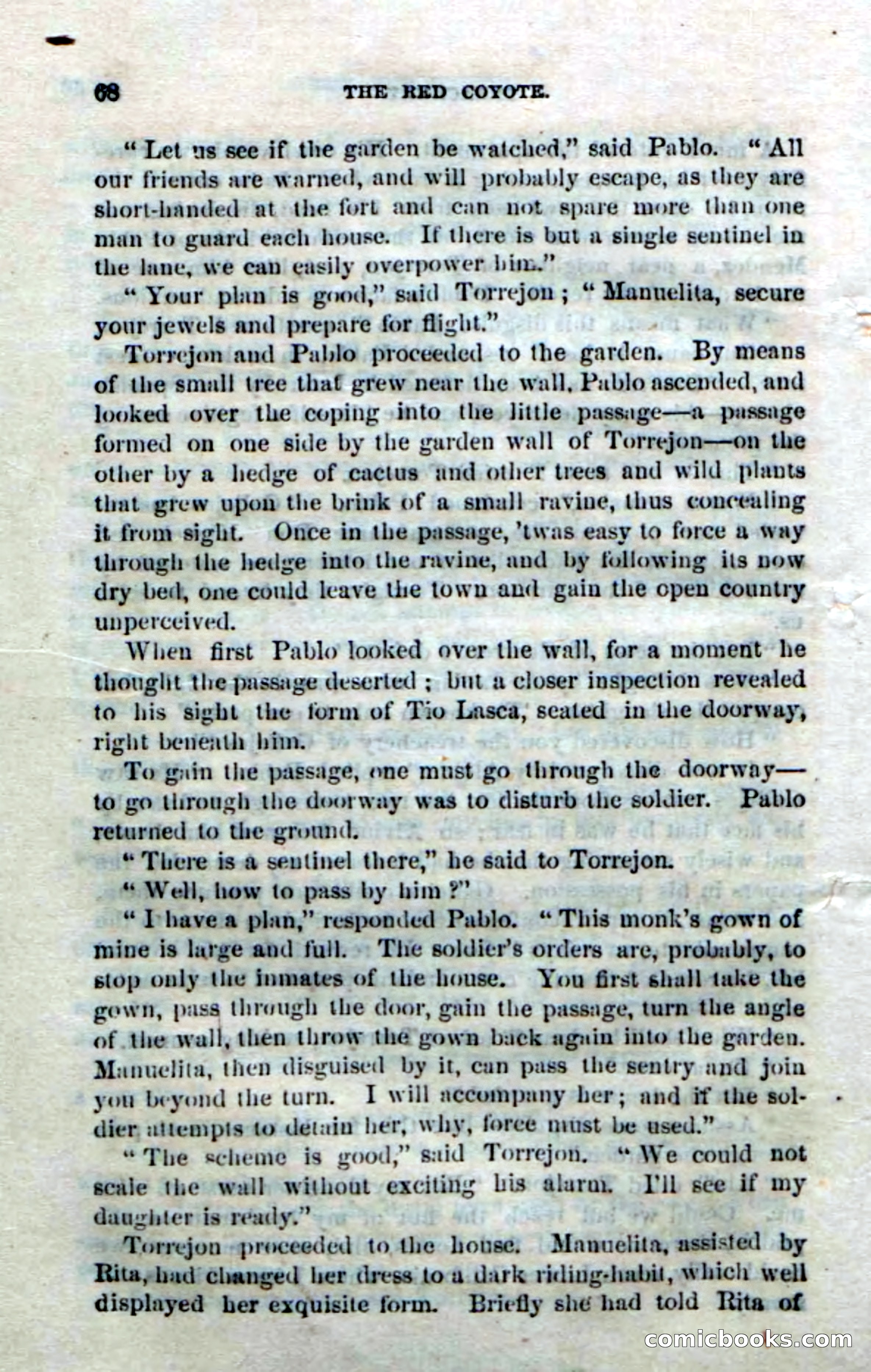 The Red Coyote; or, The Flower of the Prairie — page 66 of 100