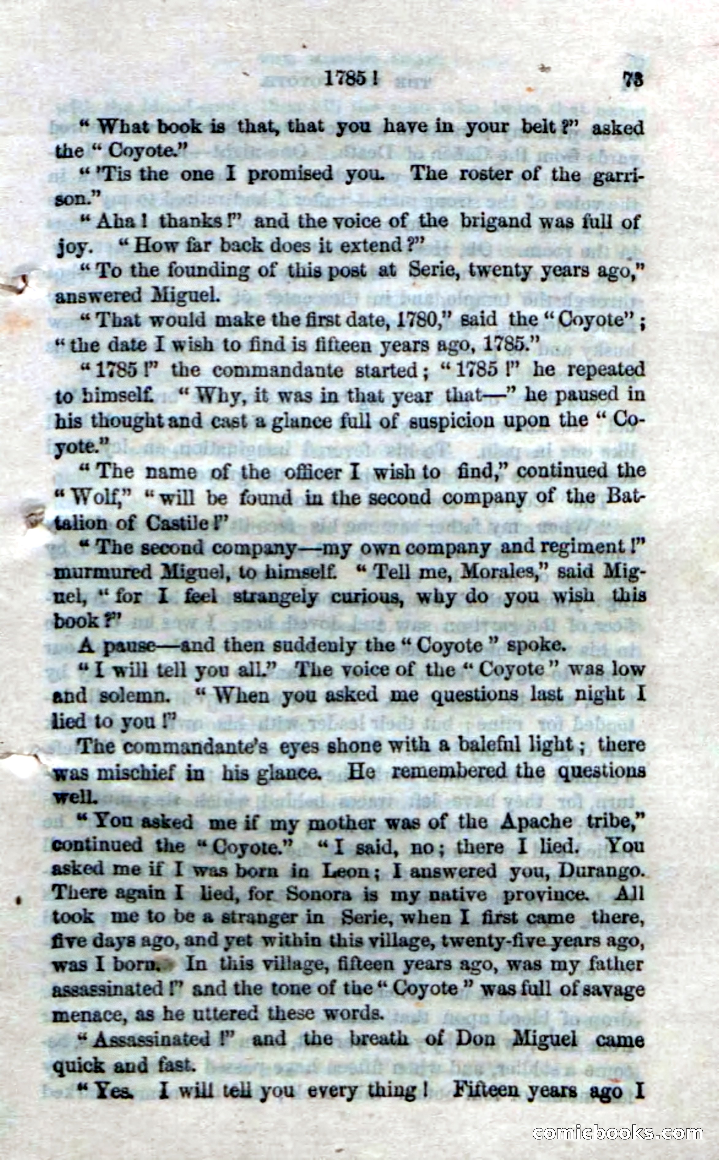 The Red Coyote; or, The Flower of the Prairie — page 71 of 100